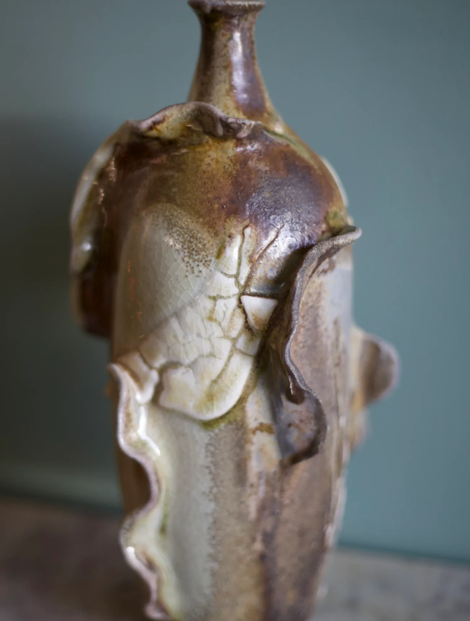 Ripple Vase by Stoneware by Susannah Wilson
