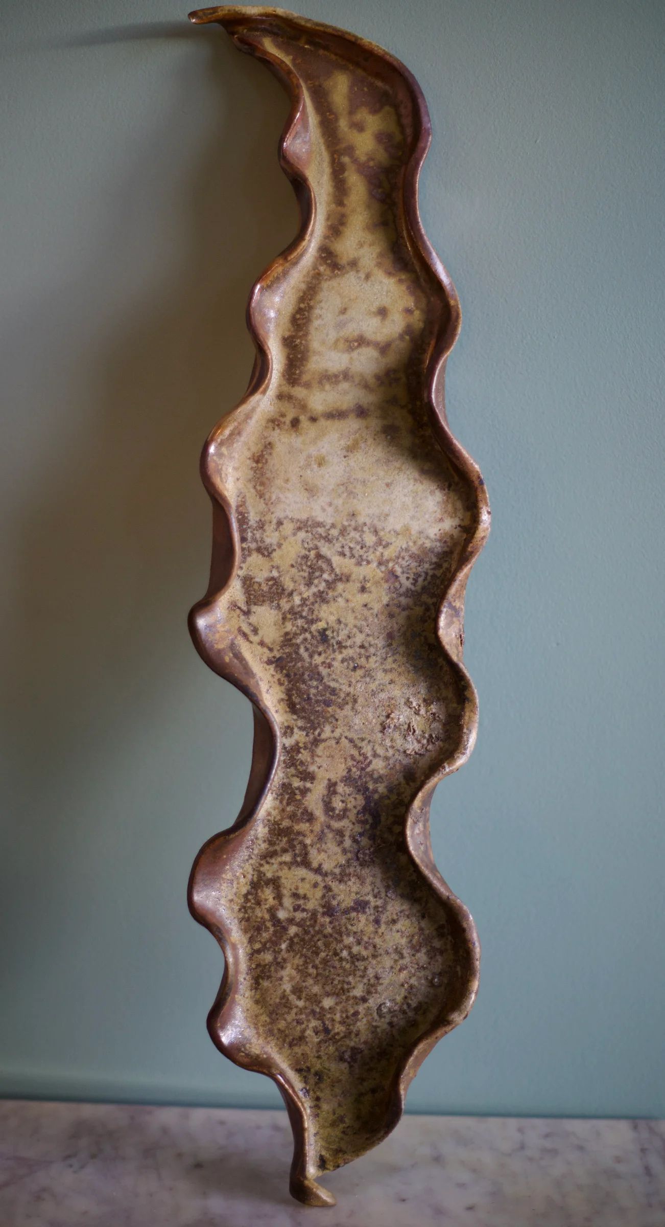 Sea Snake Platter by Stoneware by Susannah Wilson