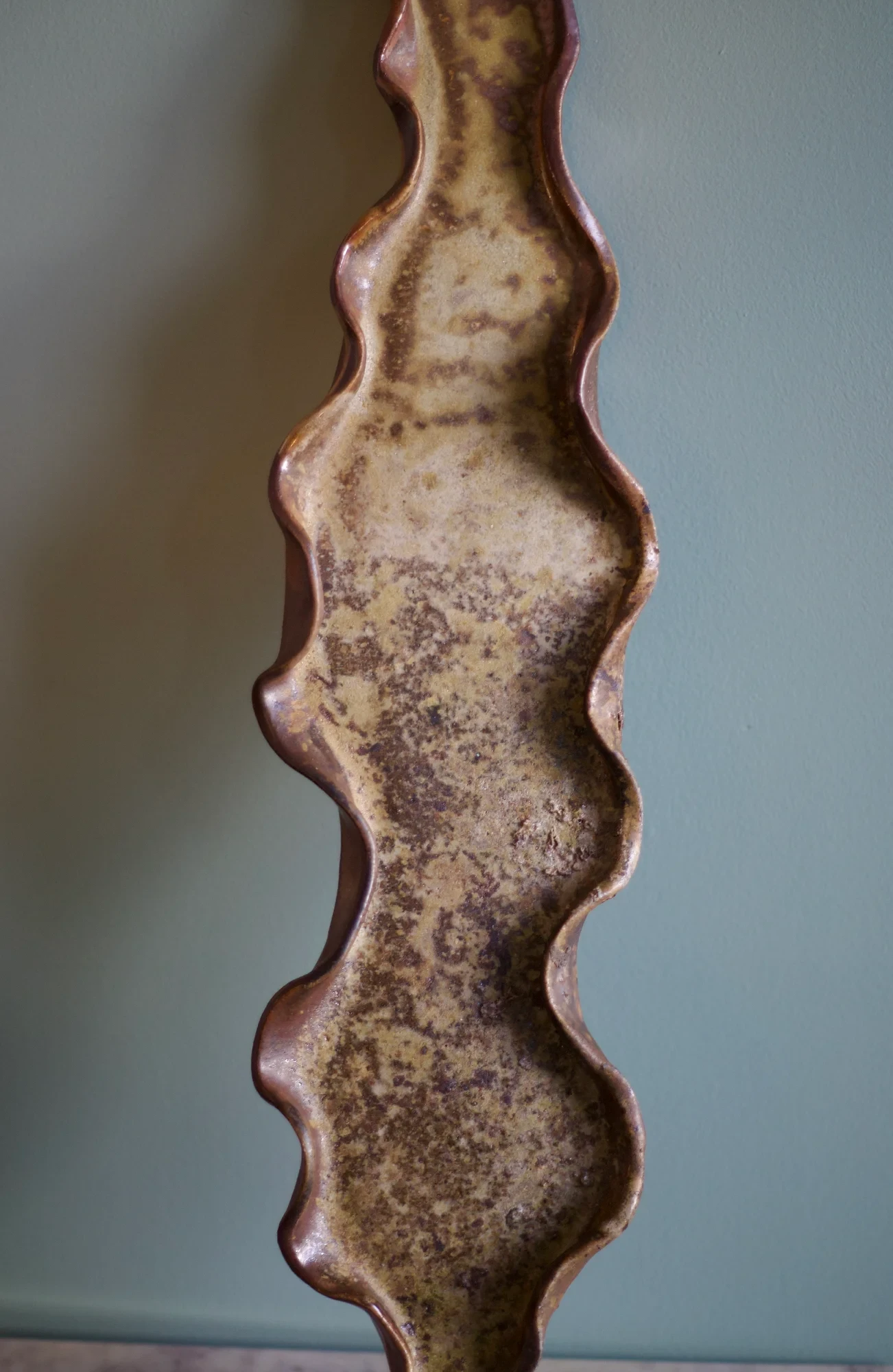 Sea Snake Platter by Stoneware by Susannah Wilson