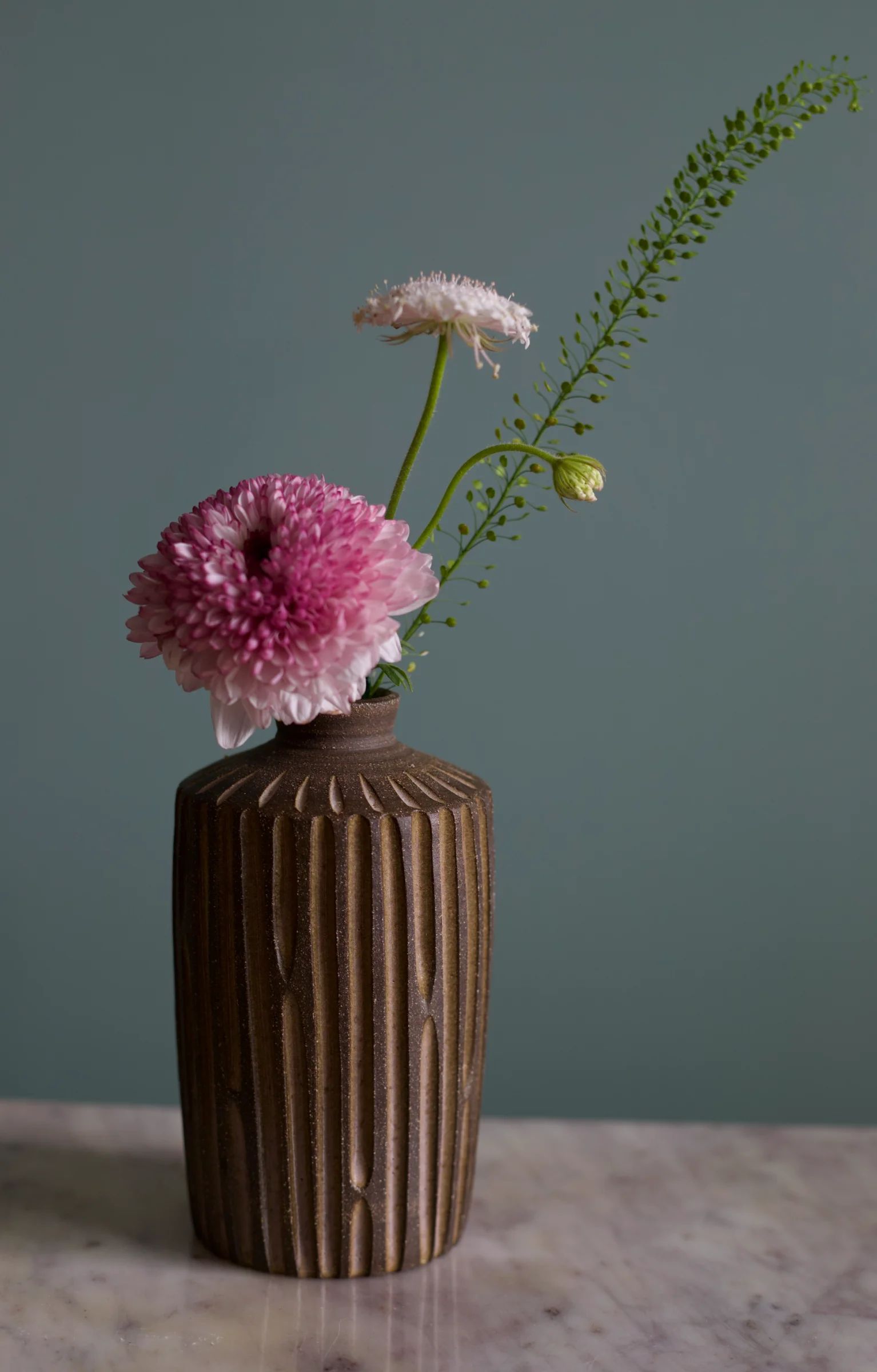 Carved Vertical Vase 3