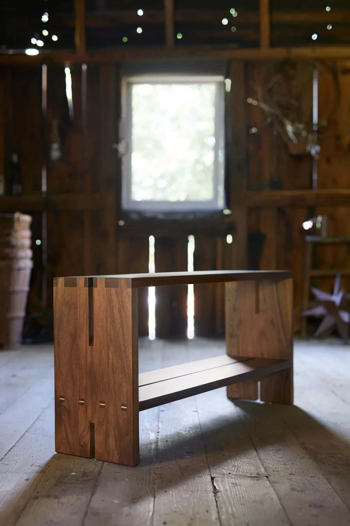 Eleven Bench - Walnut - 36" by Dean Babin Furniture