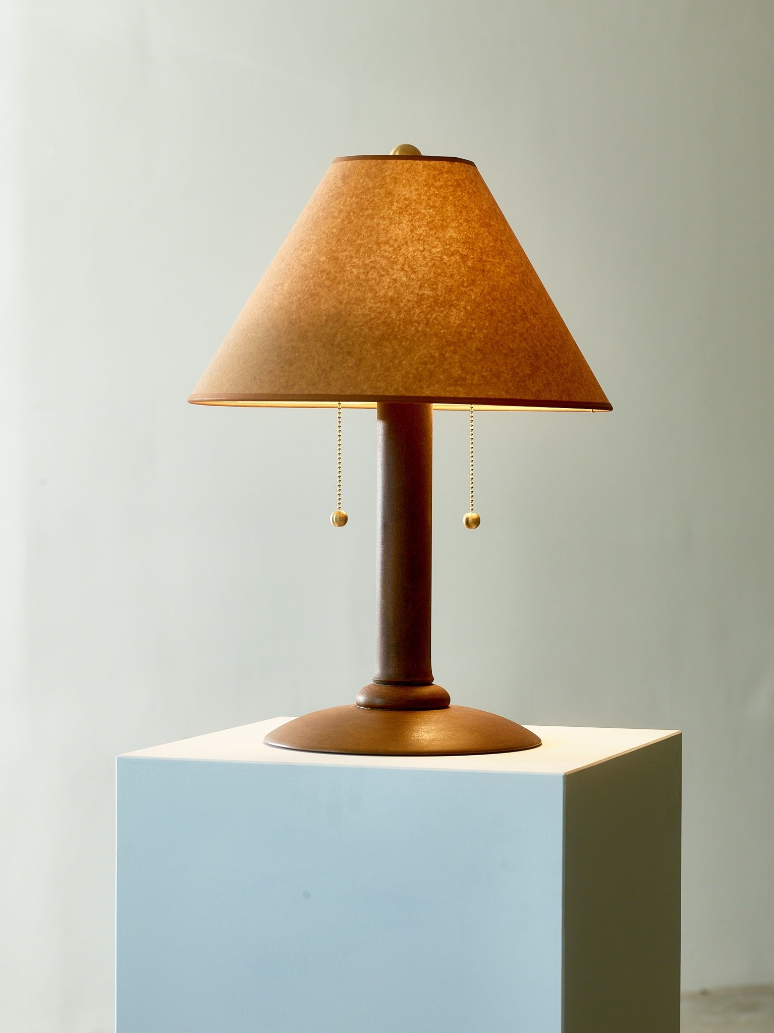 Shaker table lamp by Aaron Getman-Pickering