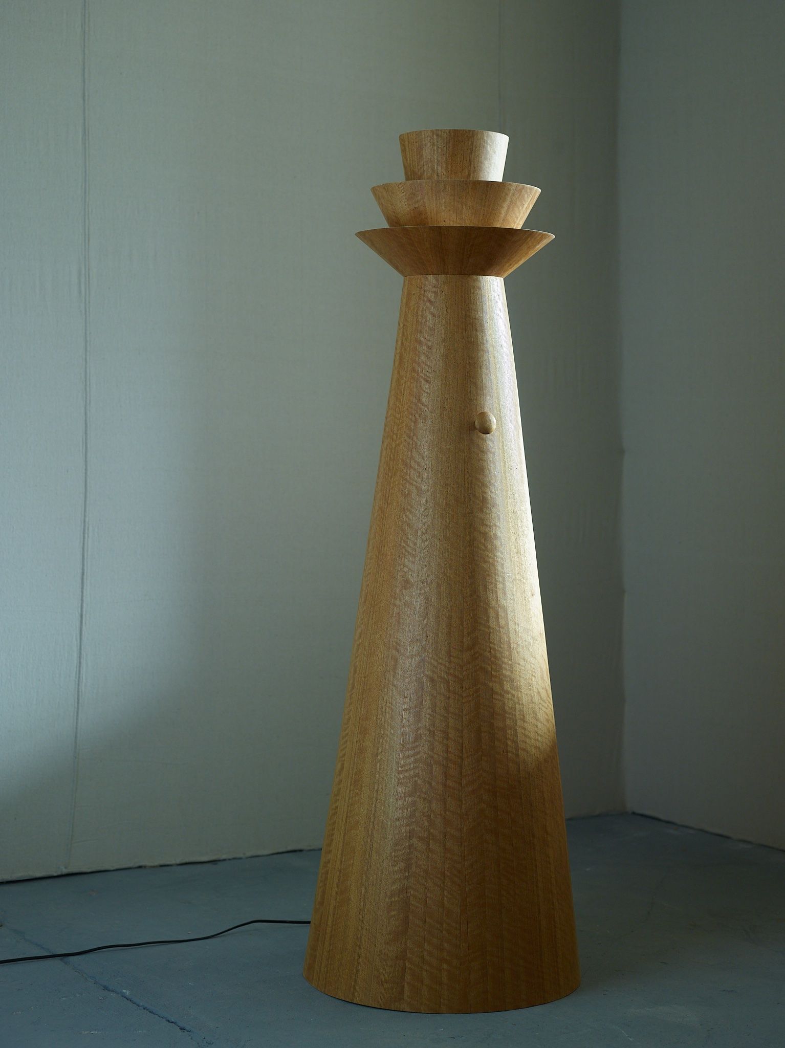 Bishop floor lamp by Aaron Getman-Pickering