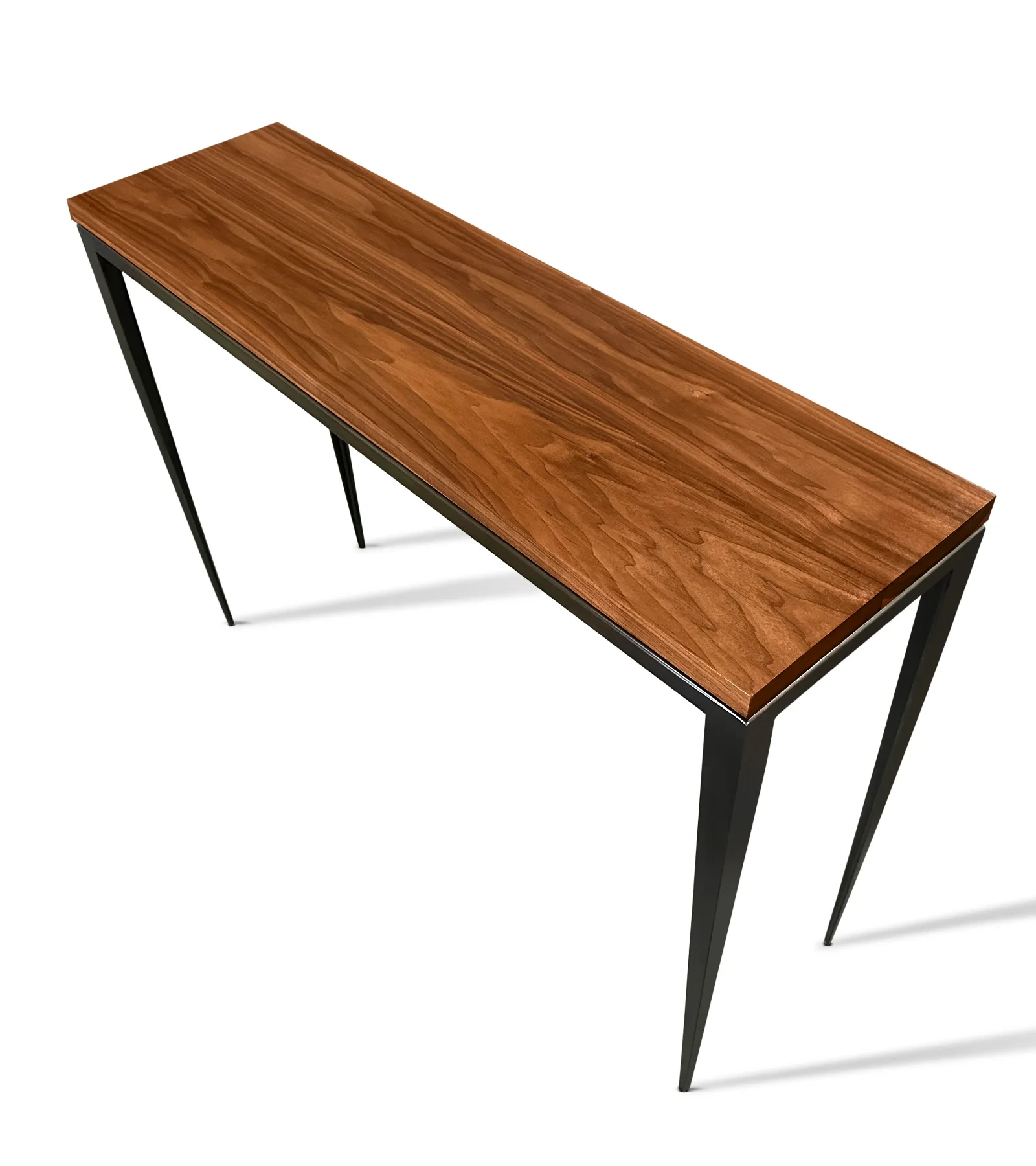 Angle Iron Console Table by Michael Daniel Metal Design