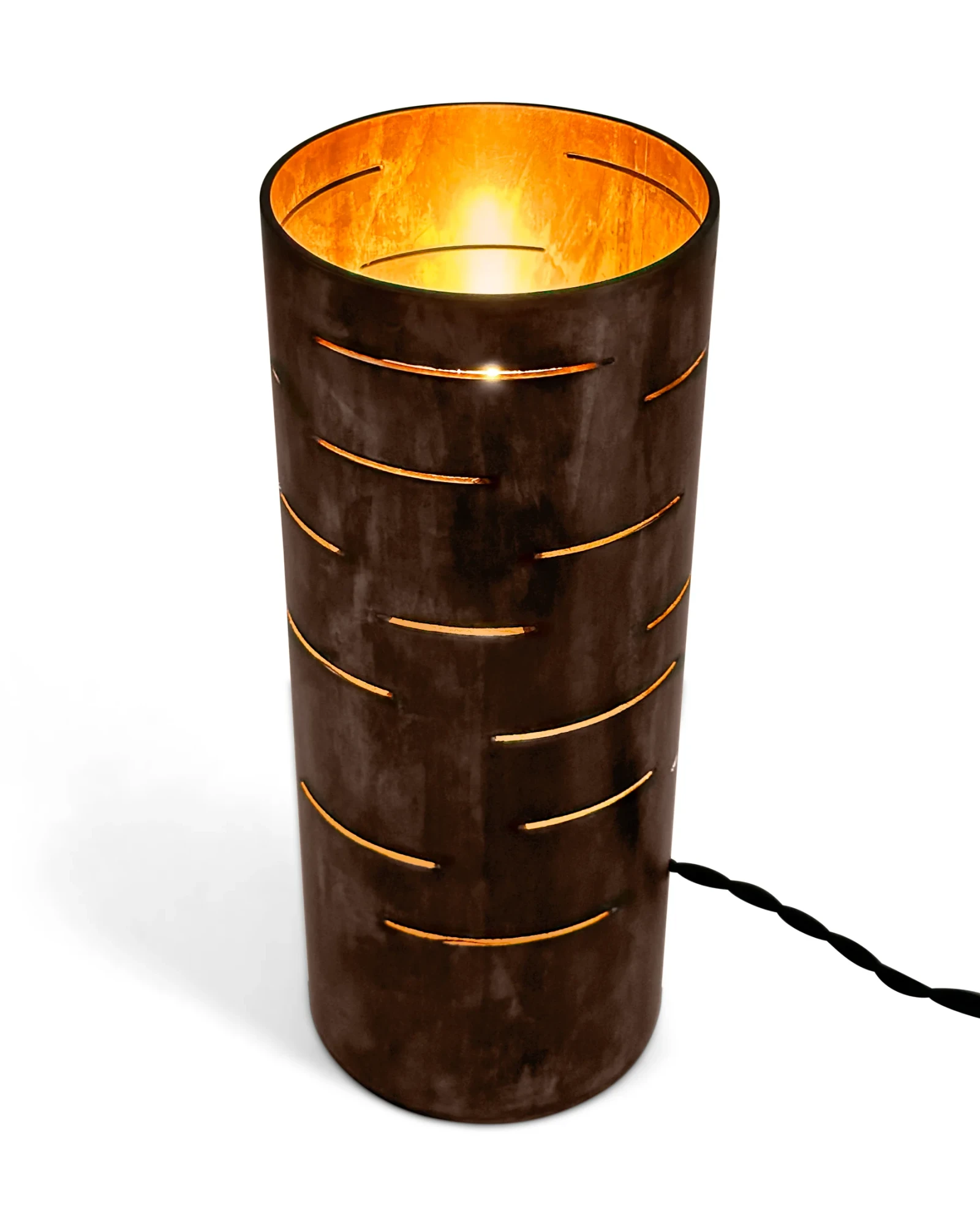 Slice Table Lamp by Michael Daniel Metal Design