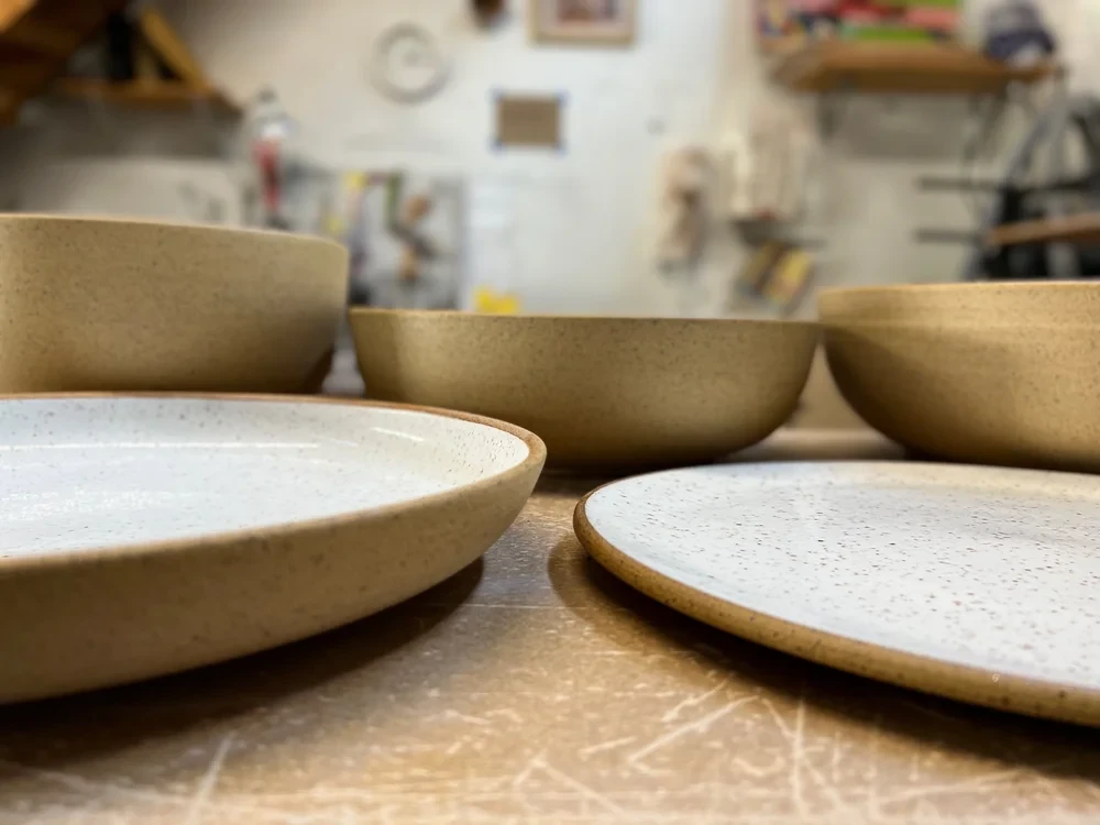 Serving Platter with Lip by RachaelPots