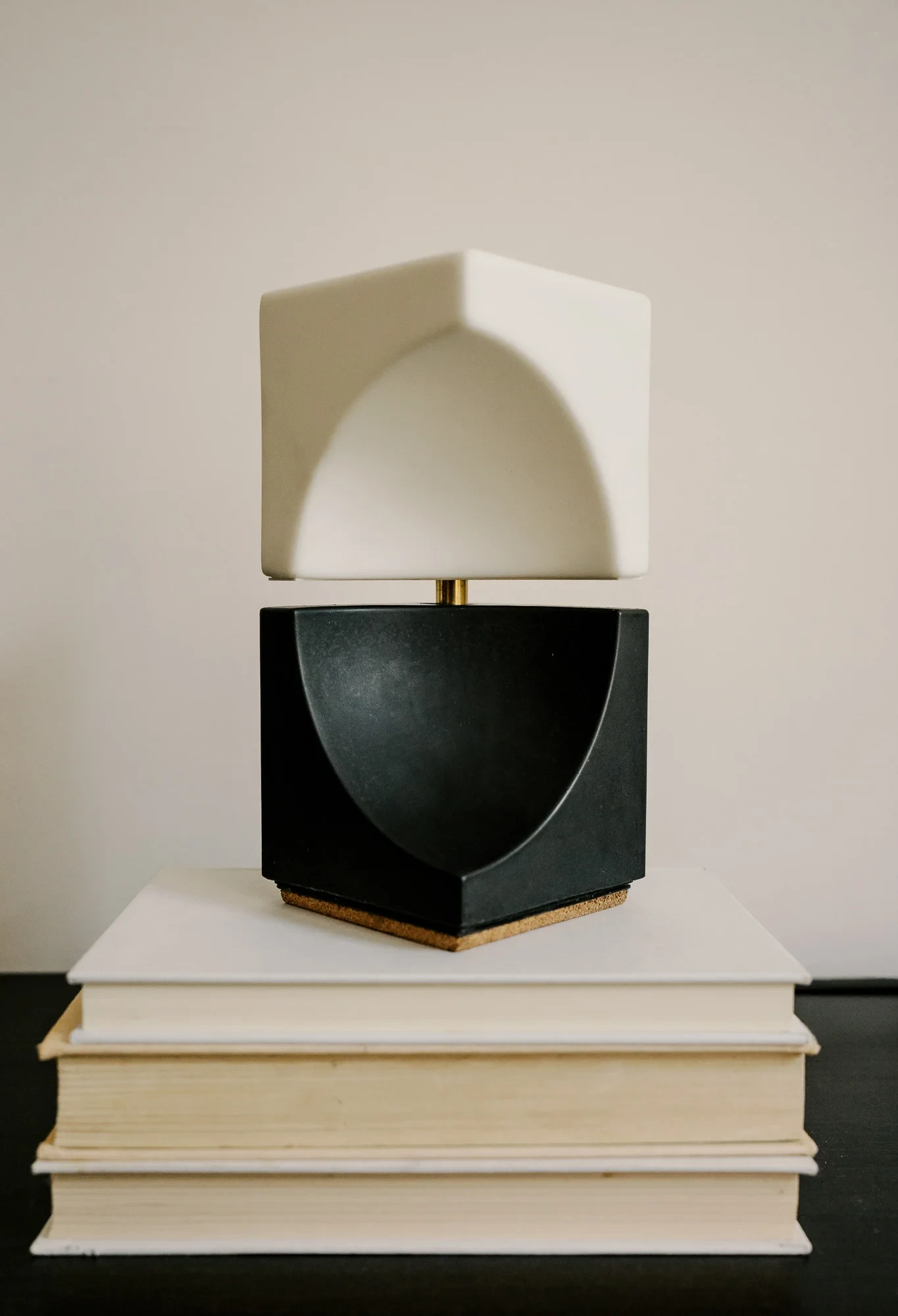Subtract Bookend in Cast Acrylic by Lighten Up Lab