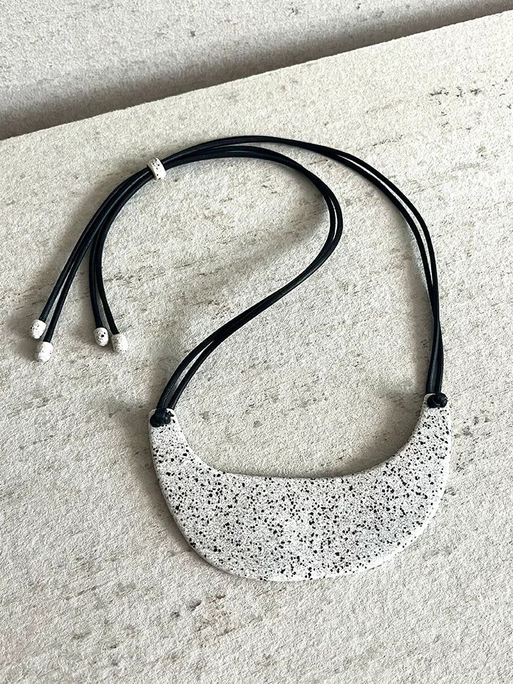 Pepa Gorget Ceramic Statement Necklace 3