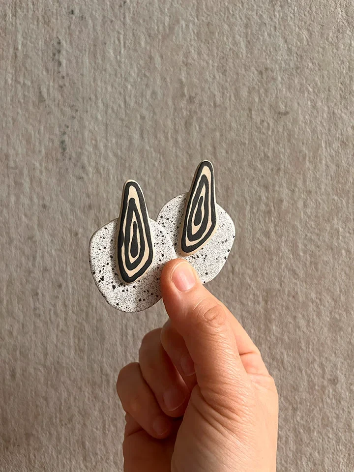 Pepa Eje Earrings by Cloud Commons