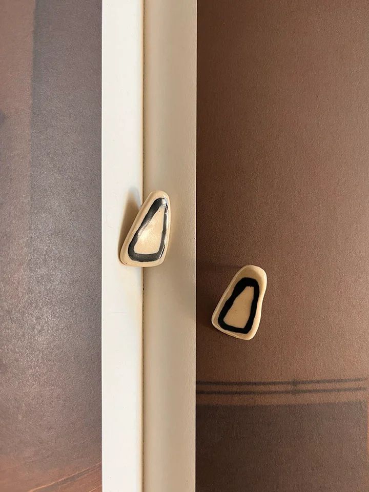 Tinta Tablet Small Earrings by Cloud Commons