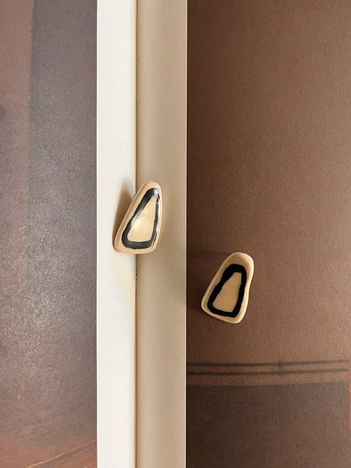 Tinta Tablet Small Earrings by Cloud Commons