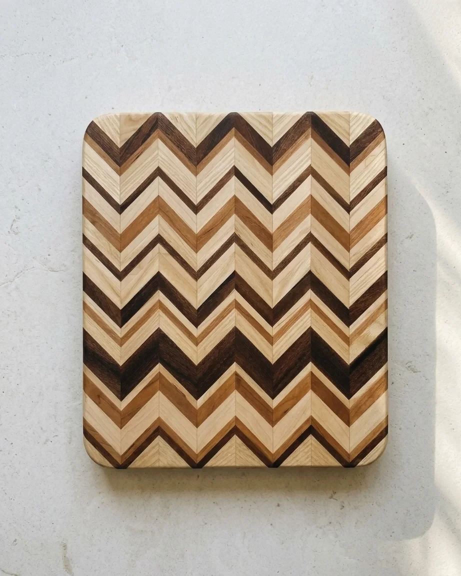Chevron Cutting Board by Josh Shore / BoardsByShore