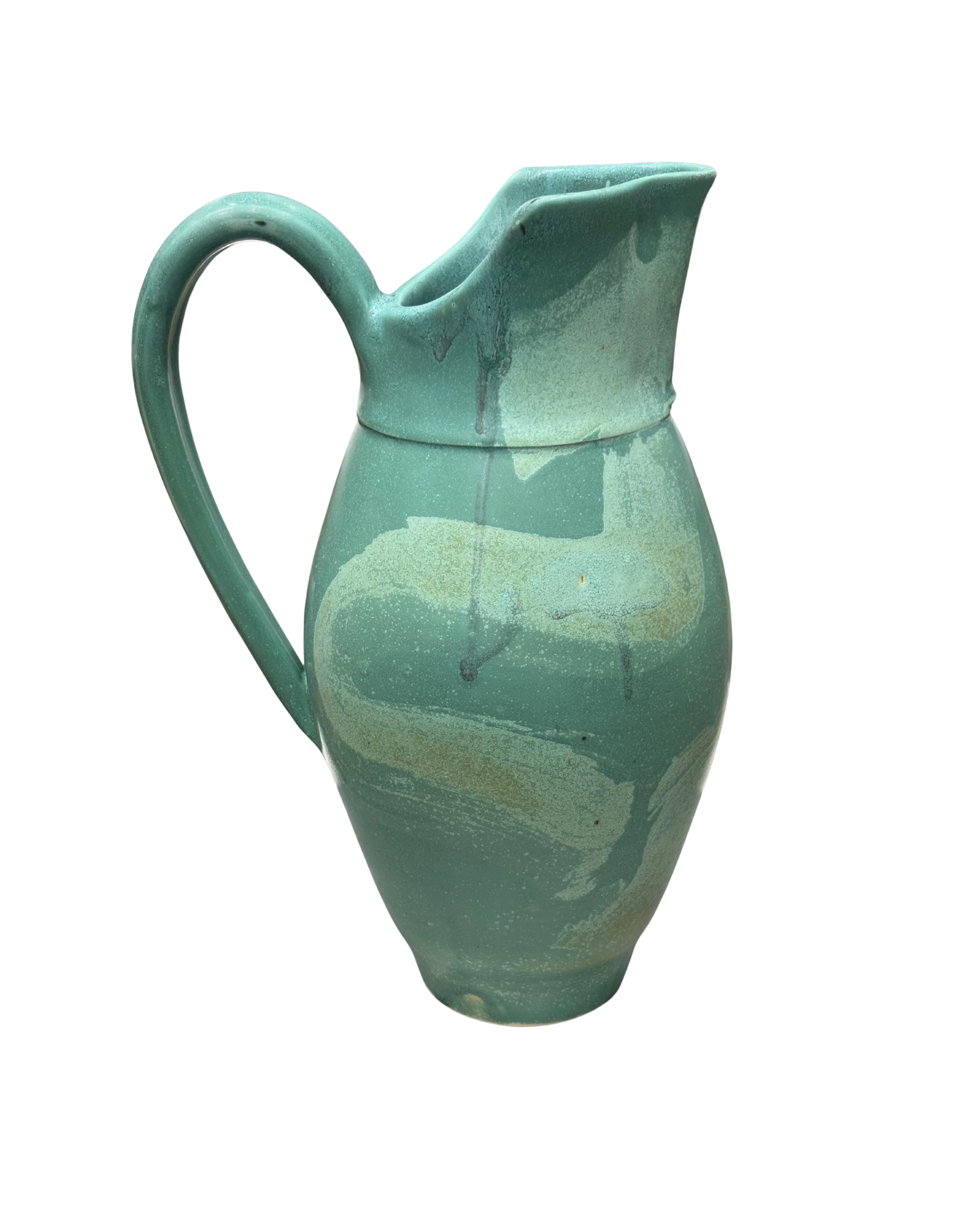Patina Pitcher by Sol Pottery