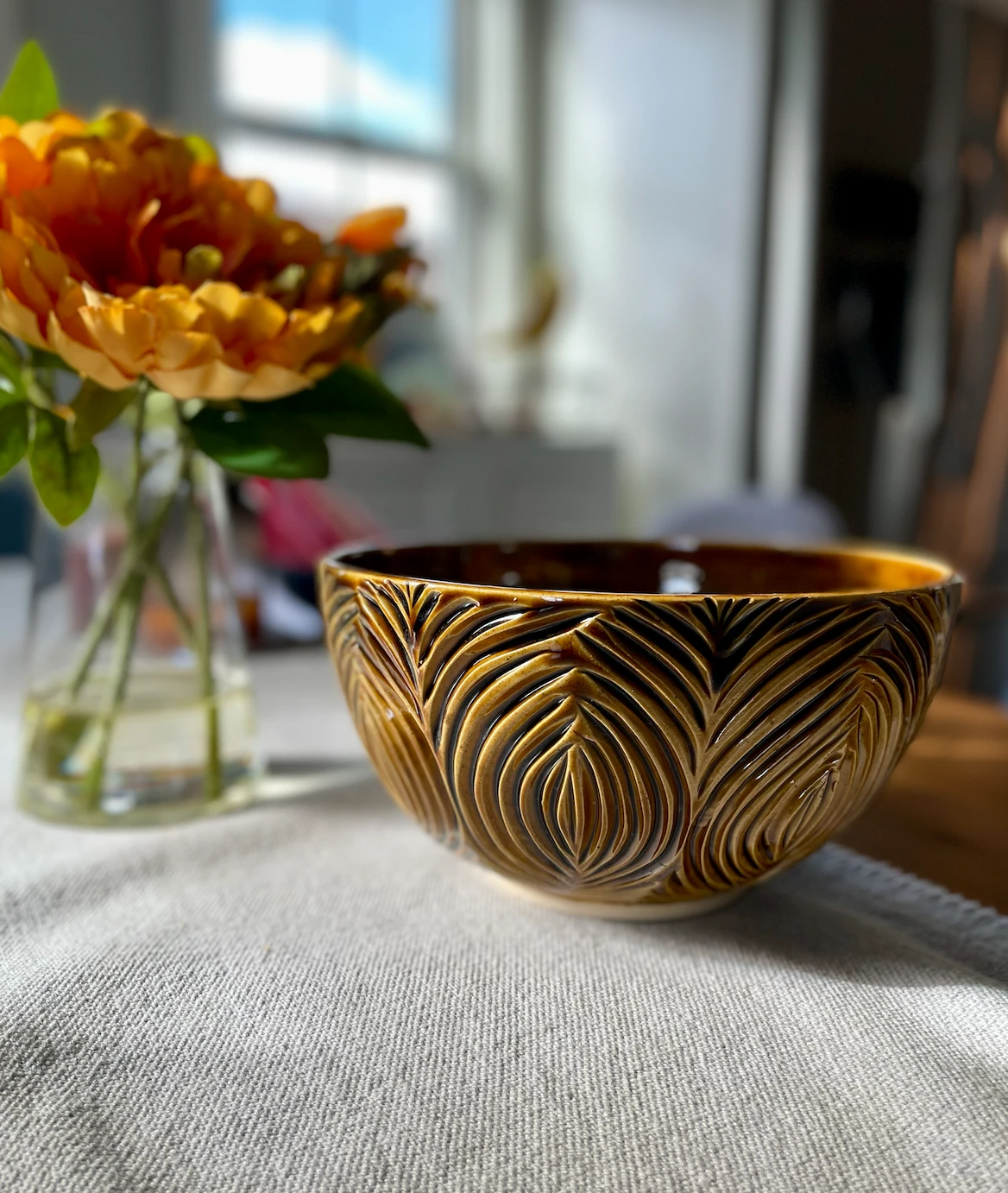 Yoni Bowl by Stoneware by Susannah Wilson