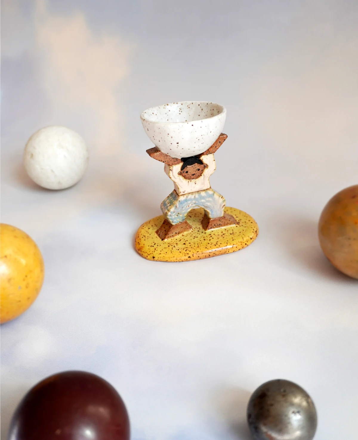 Atlas Egg Cup by Studio Flan