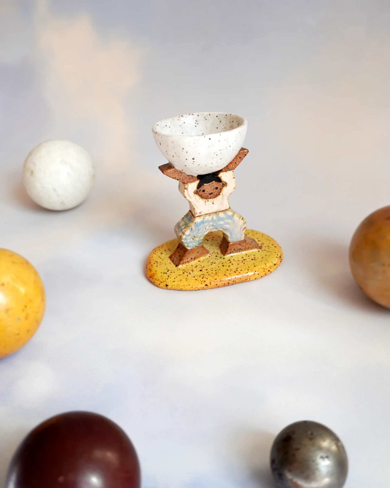 Atlas Egg Cup by Studio Flan