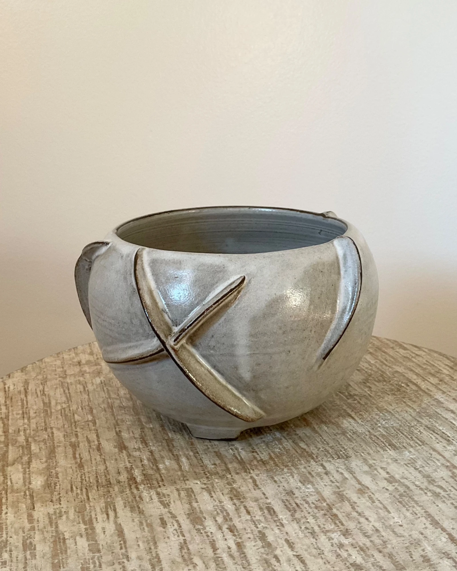 Applique bowl by Singular Creature