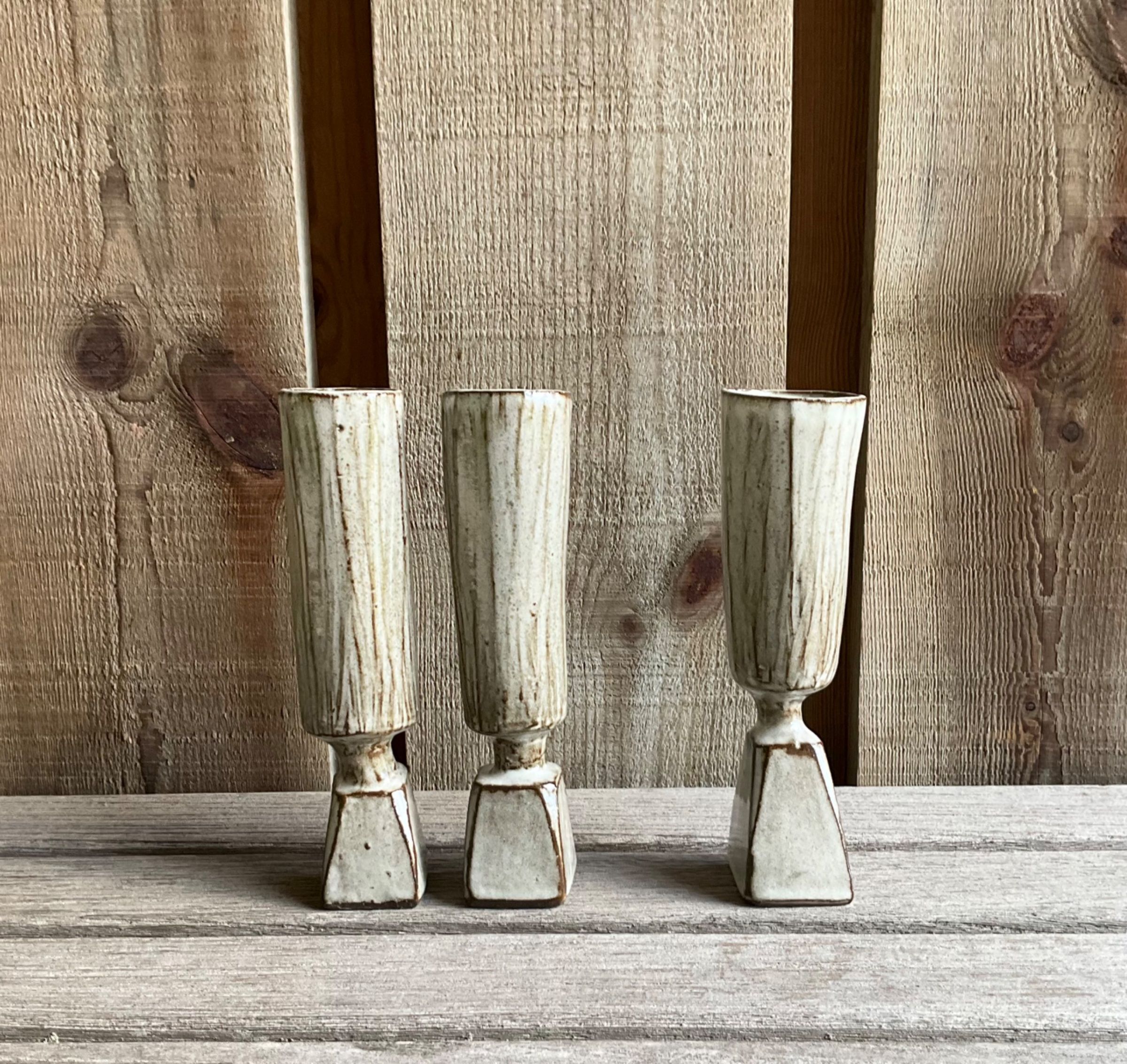 Pyramid base  Bud vase by Singular Creature