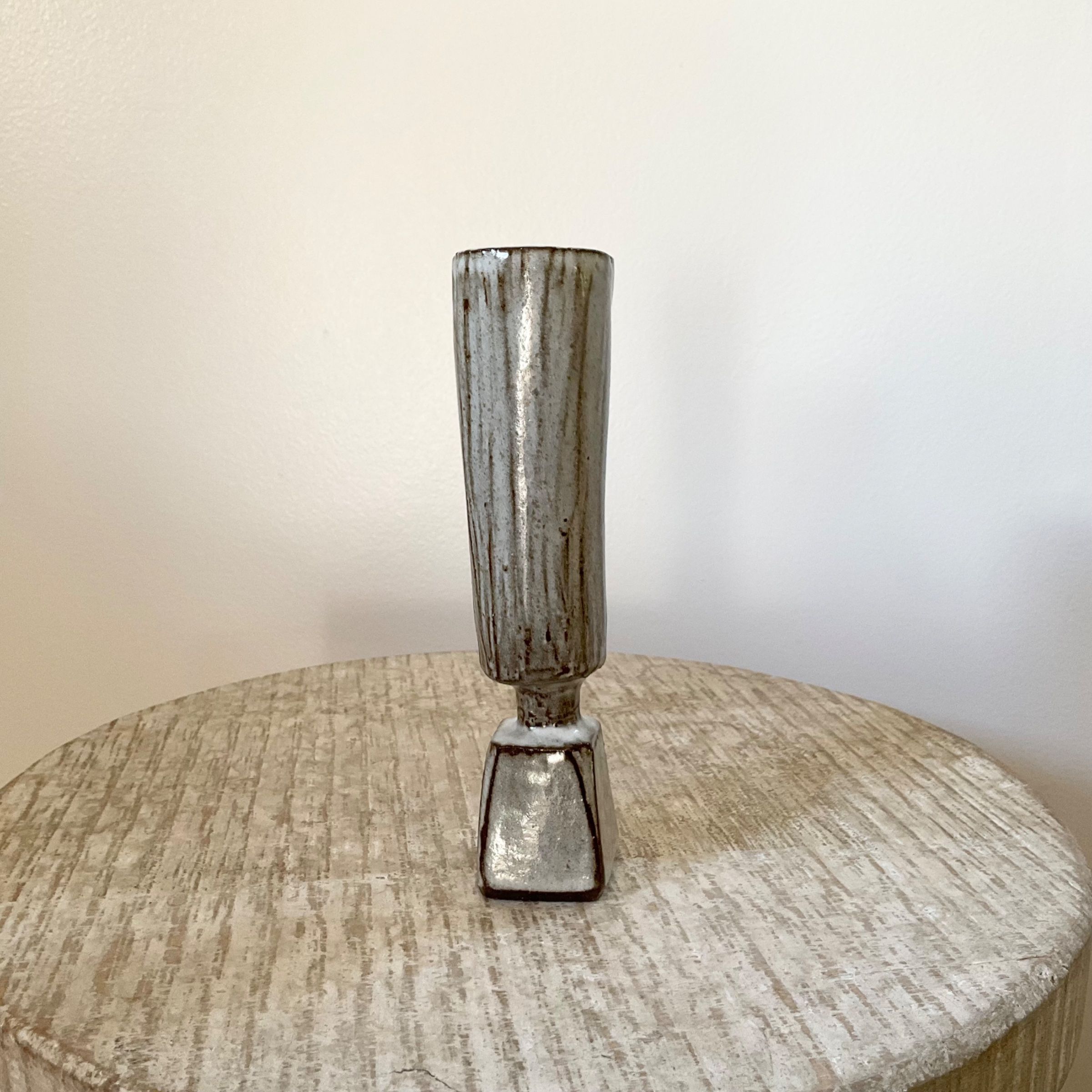 Pyramid base  Bud vase 5