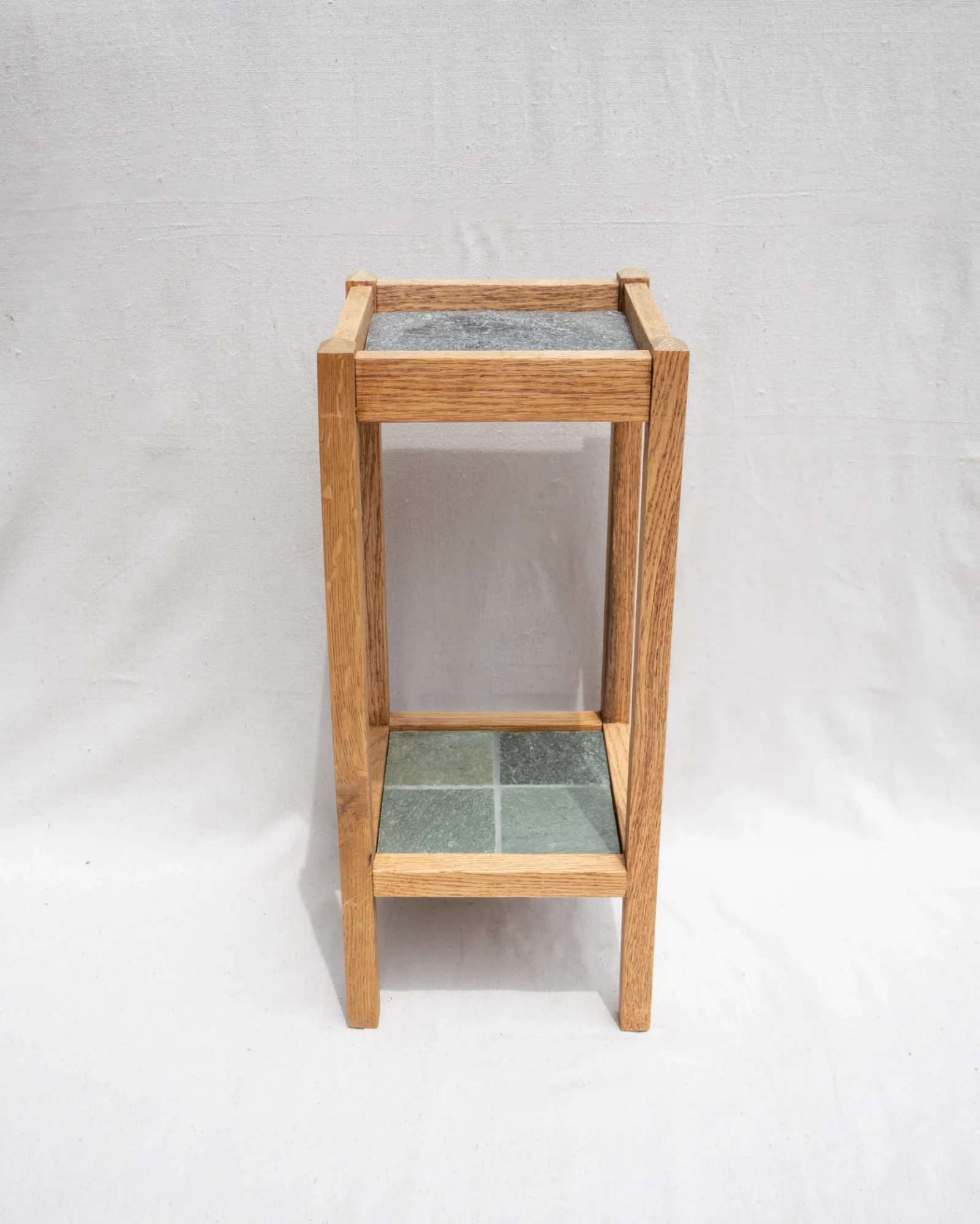 Slate Inlay Side Table by James Mellin