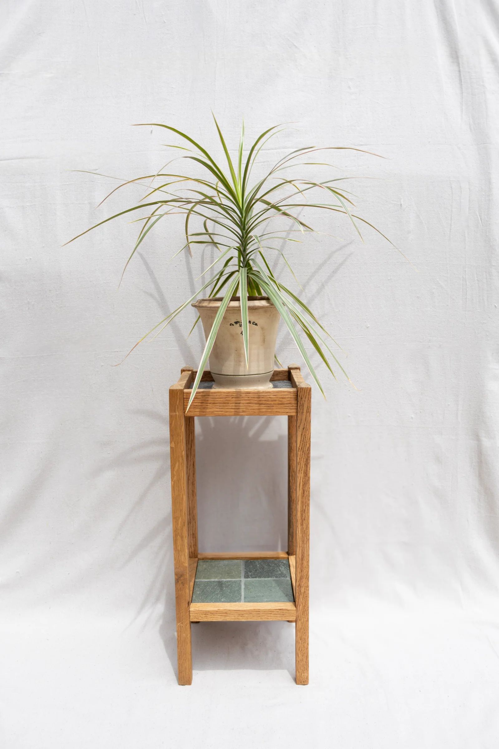 Slate Inlay Side Table 2