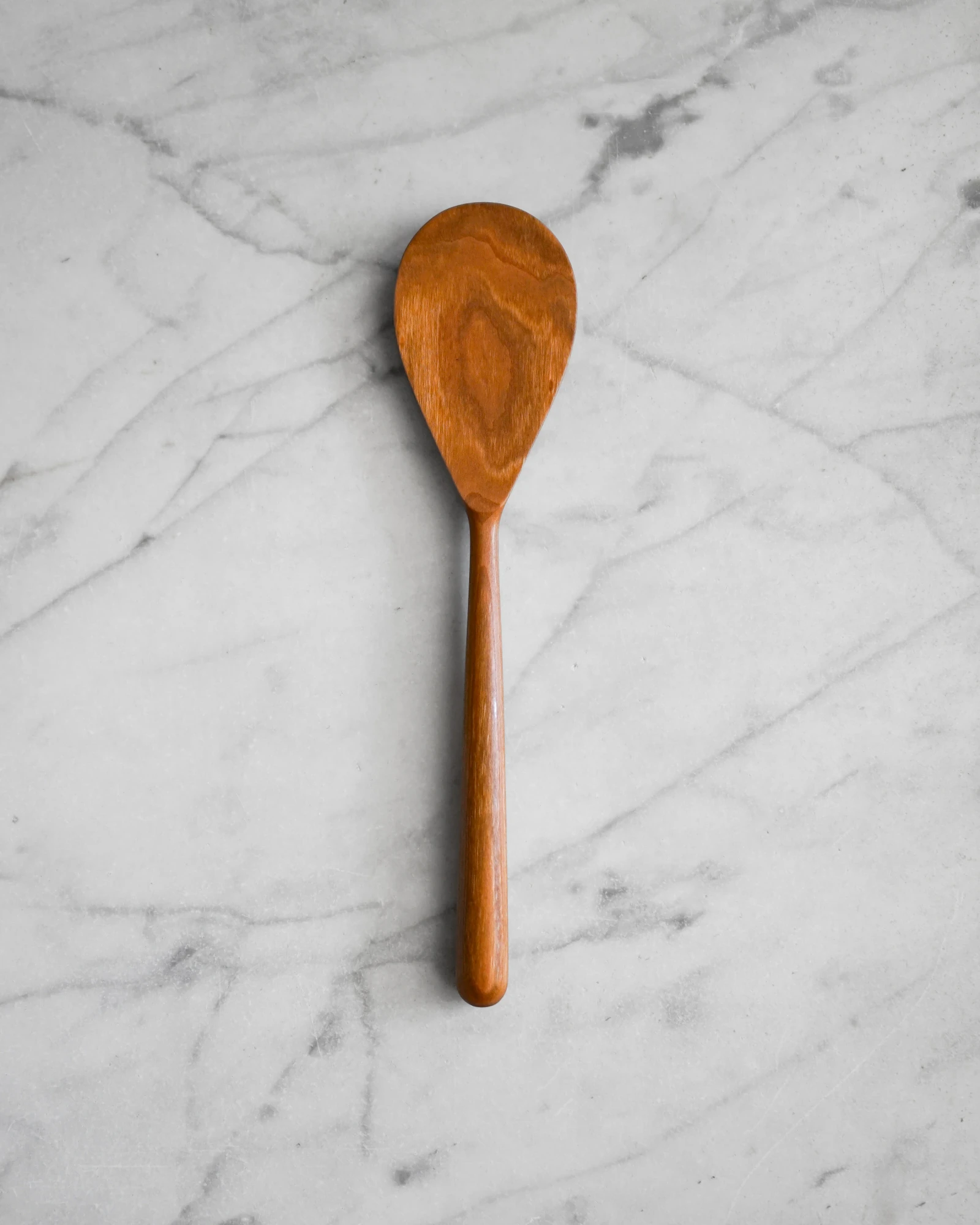 Centered Cooking Spatula - Walnut or Cherry Wood by Four Leaf Wood Shop