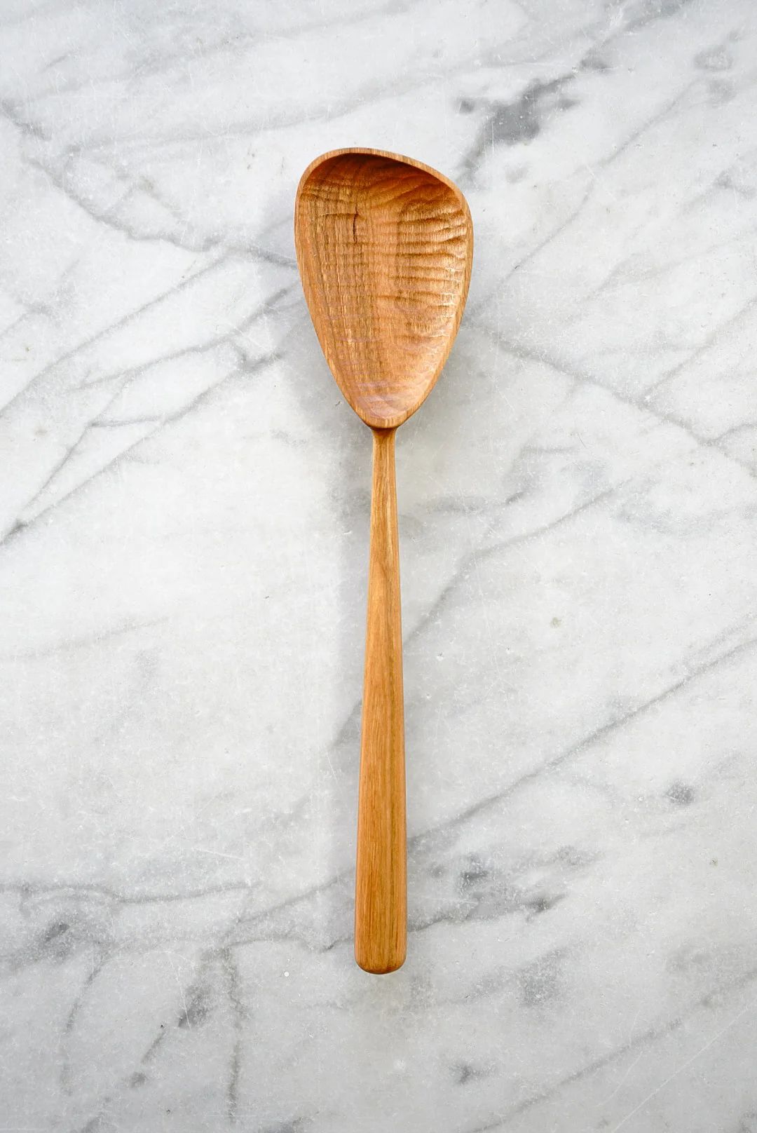 Modern Cooking Spoon - Walnut, Cherry, or Maple Wood 9