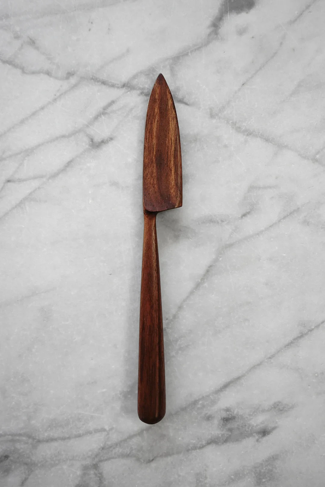 New Butter/Cheese Knife - Walnut, Cherry, or Maple Wood by Four Leaf Wood Shop