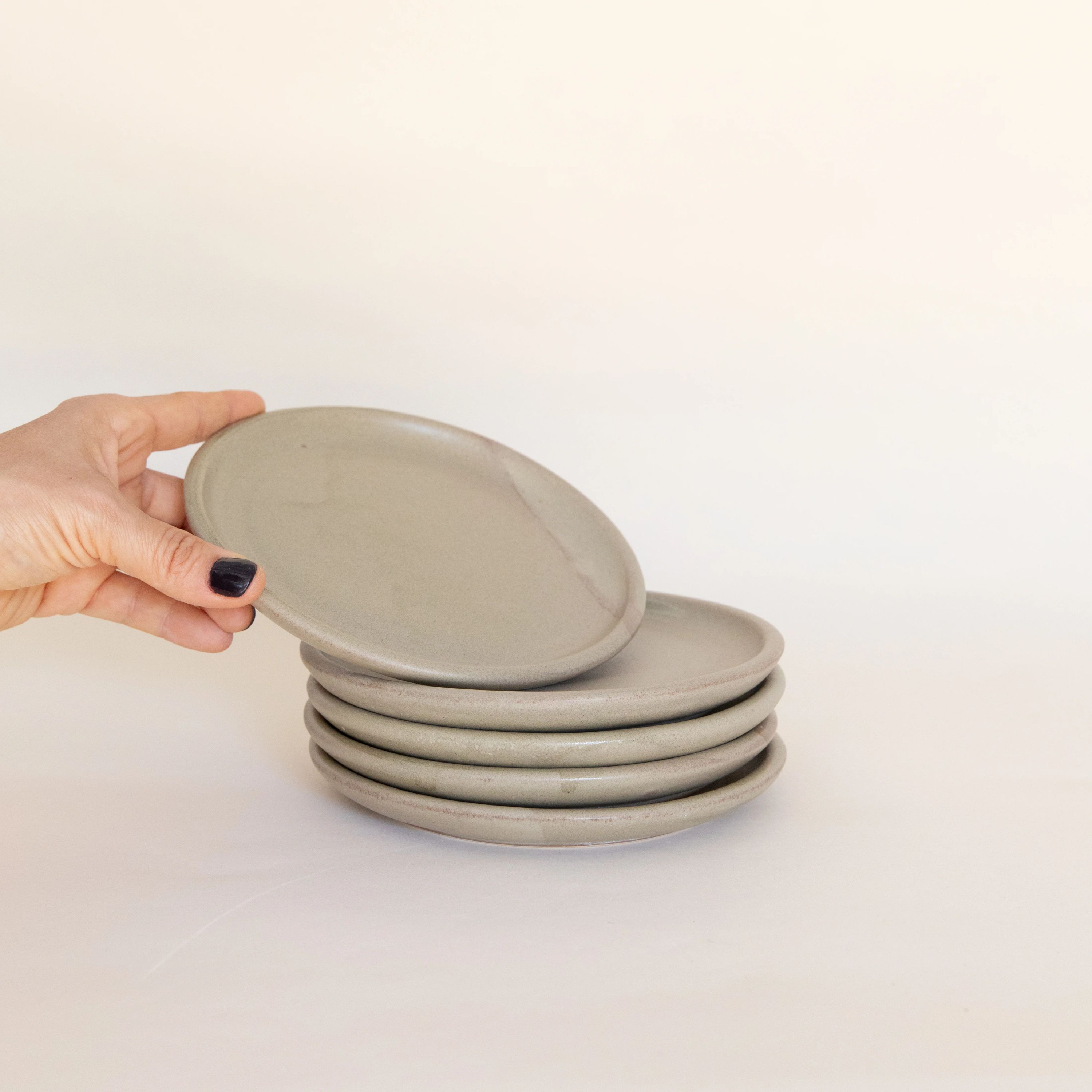 Snack Plate by Golden Ratio Clay Works