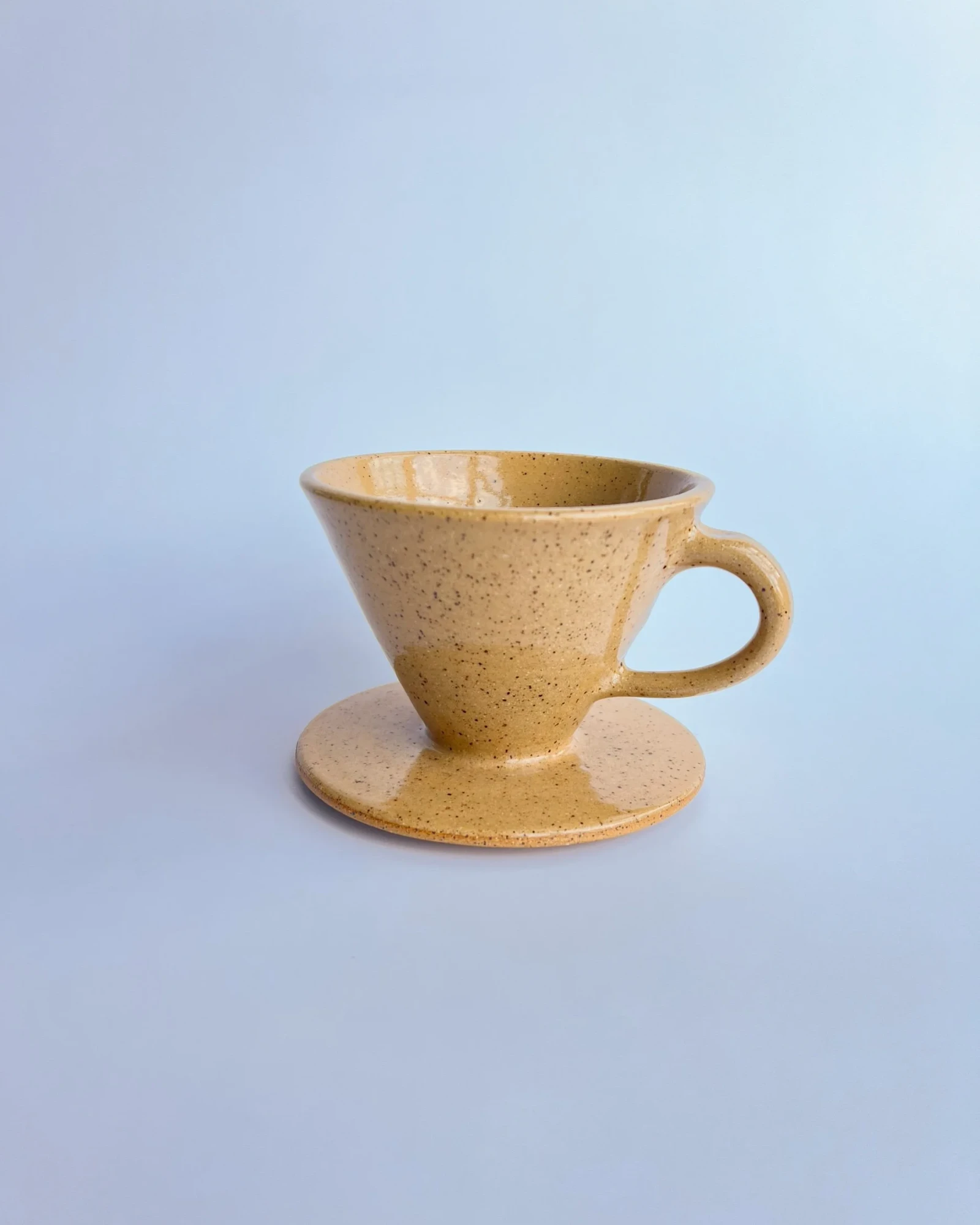 Coffee Pour Over Cone w/ Handle by RachaelPots