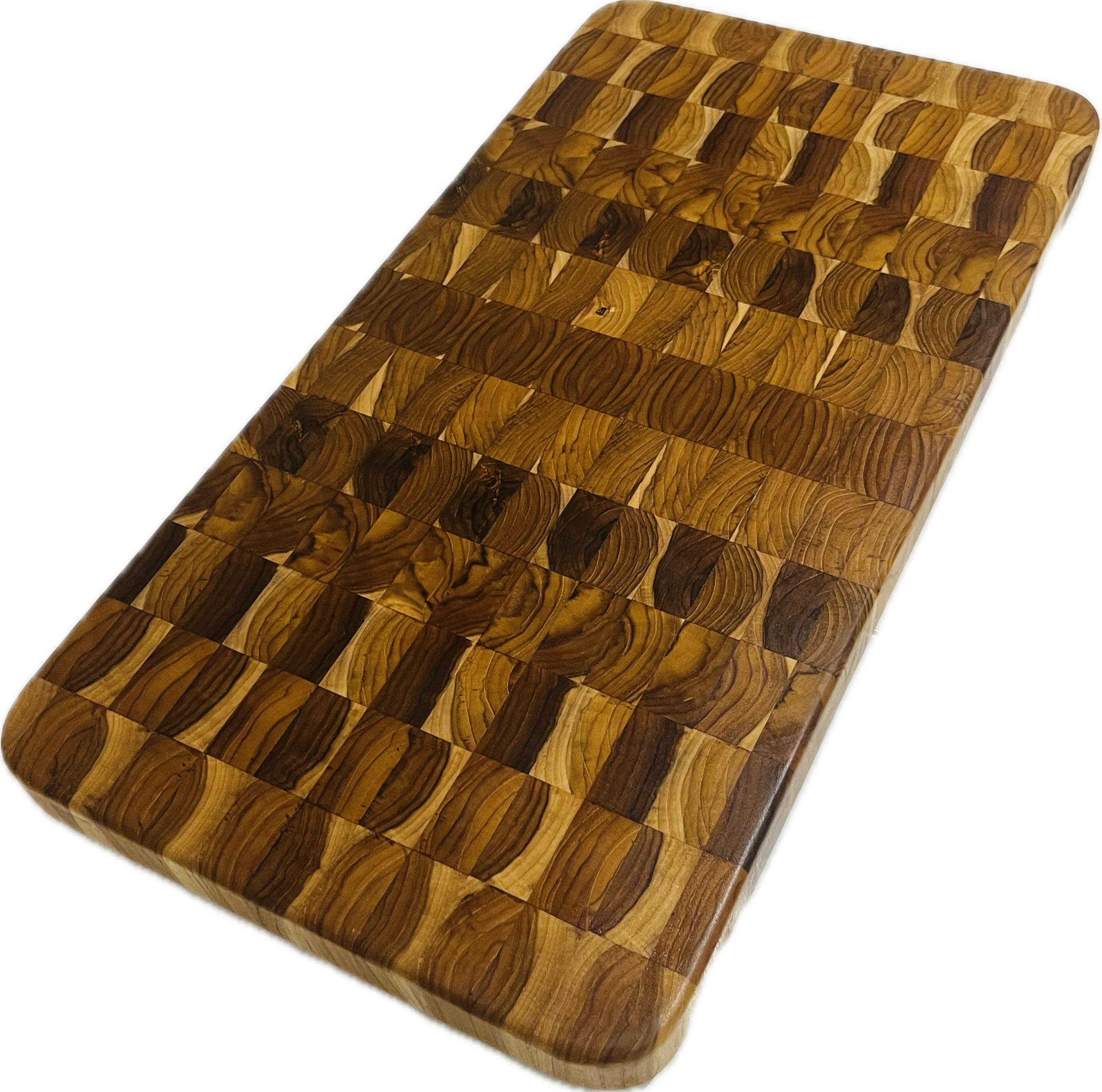 XL Thick Teak End Grain Cutting Board  3