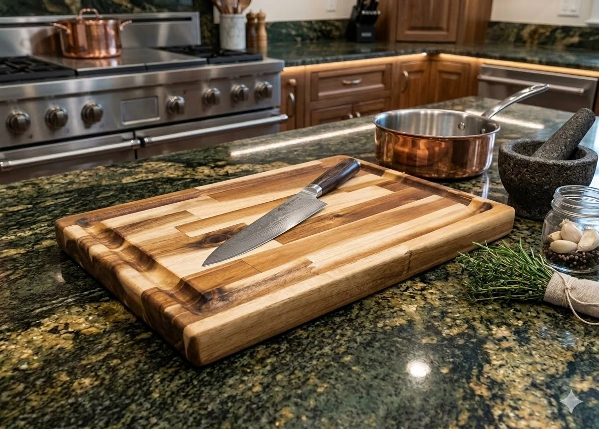 Large Acacia Butcher Block Board by Josh Shore / BoardsByShore