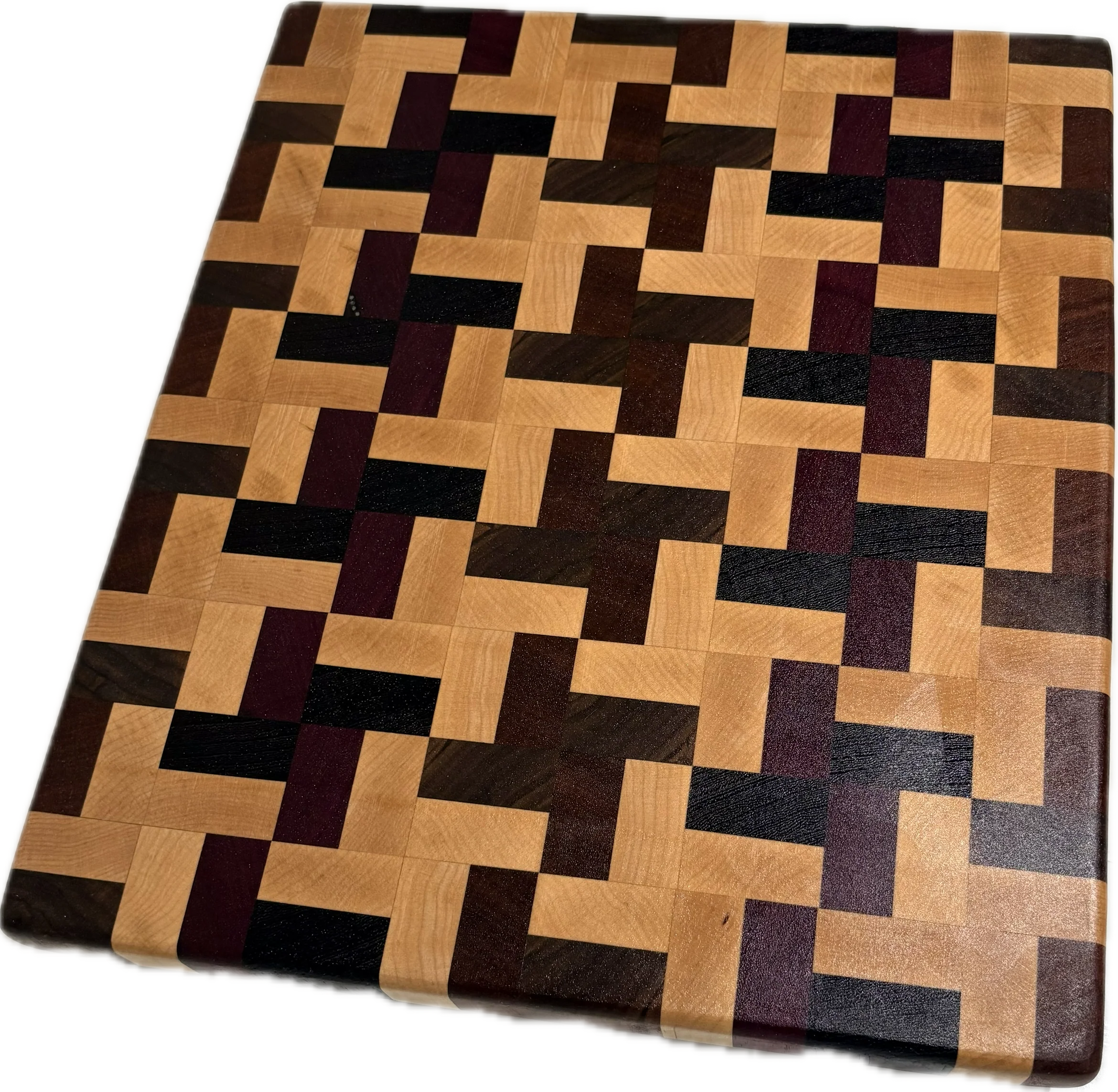 End Grain Tetris Board 3
