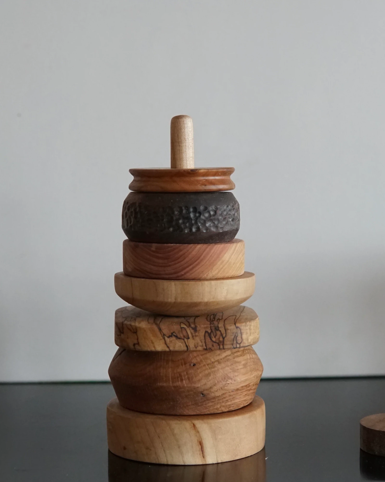 Stacker (Make Your Own Sculpture Desk Toy) by Seven Cedars NY