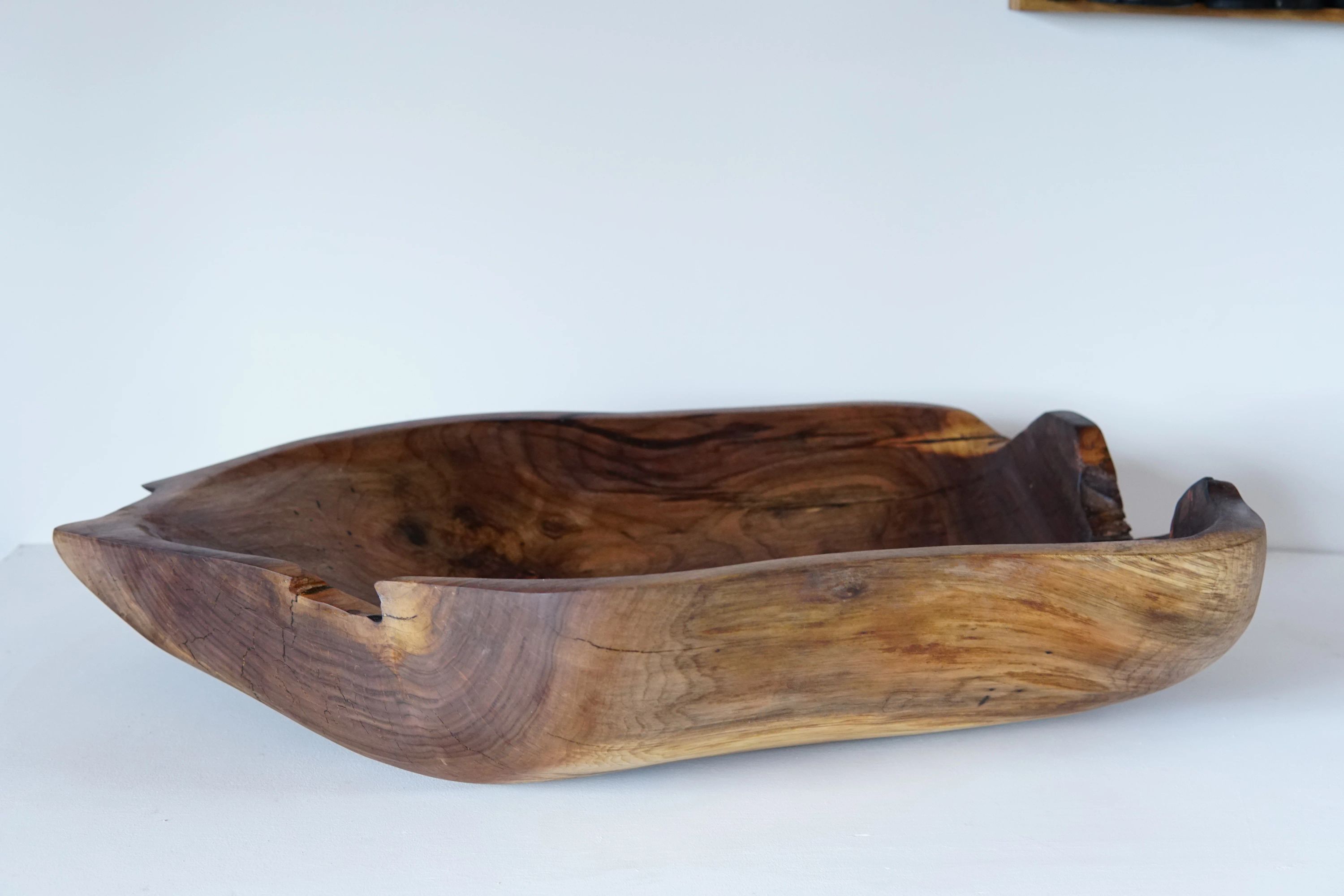 Large Black Walnut Vessel by Seven Cedars NY