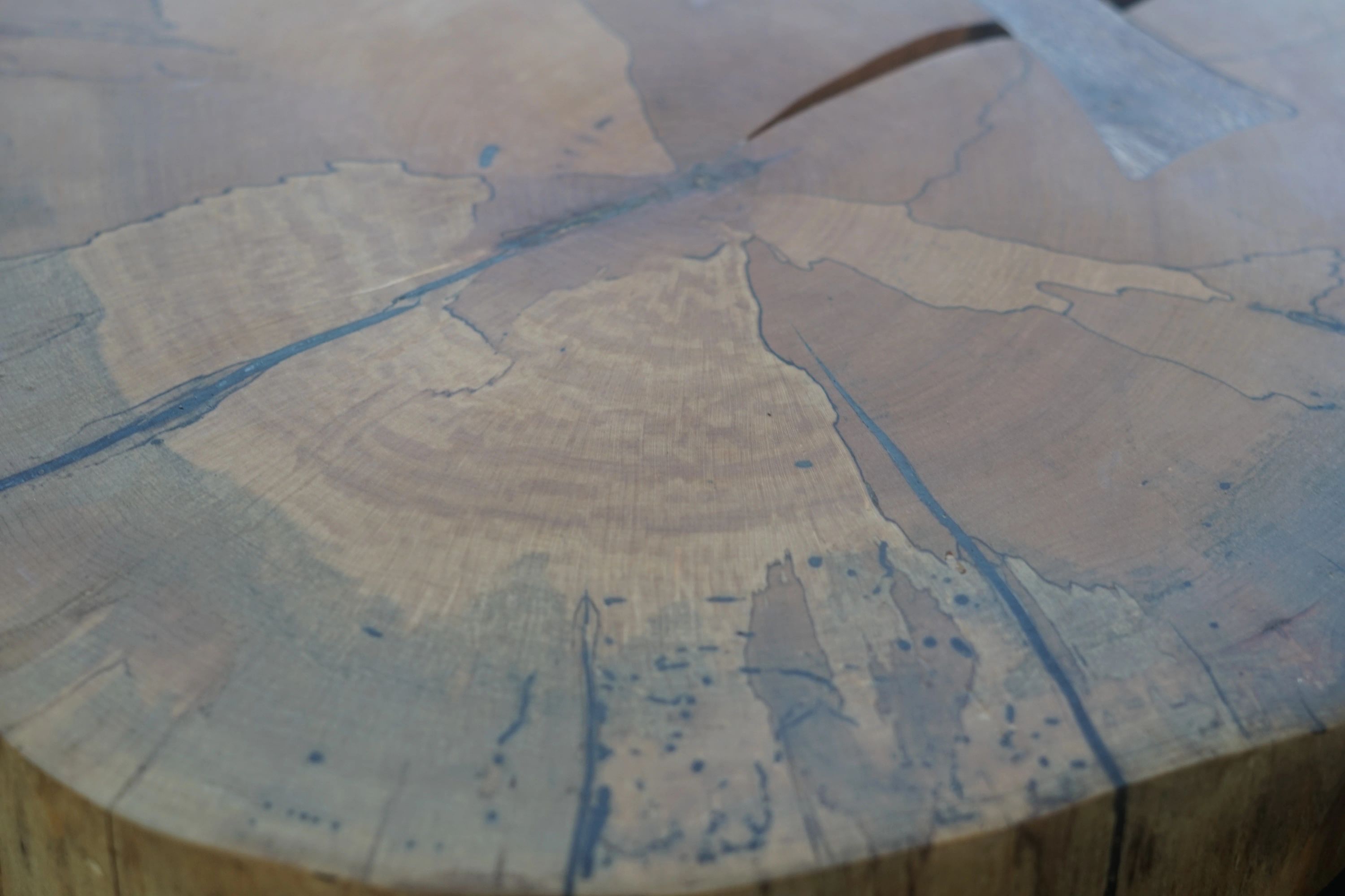 Spalted Maple Pedestal 3