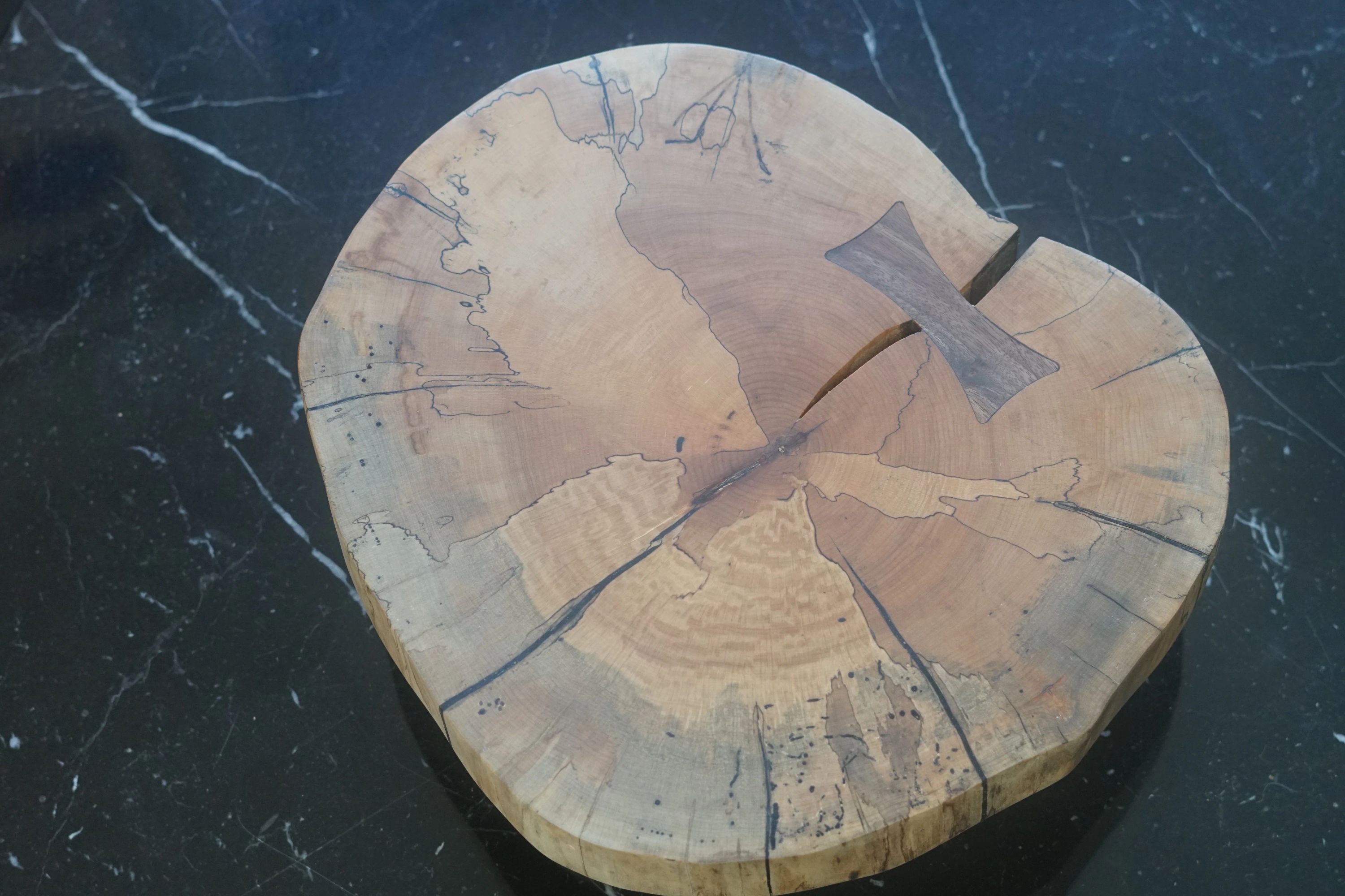Spalted Maple Pedestal 4