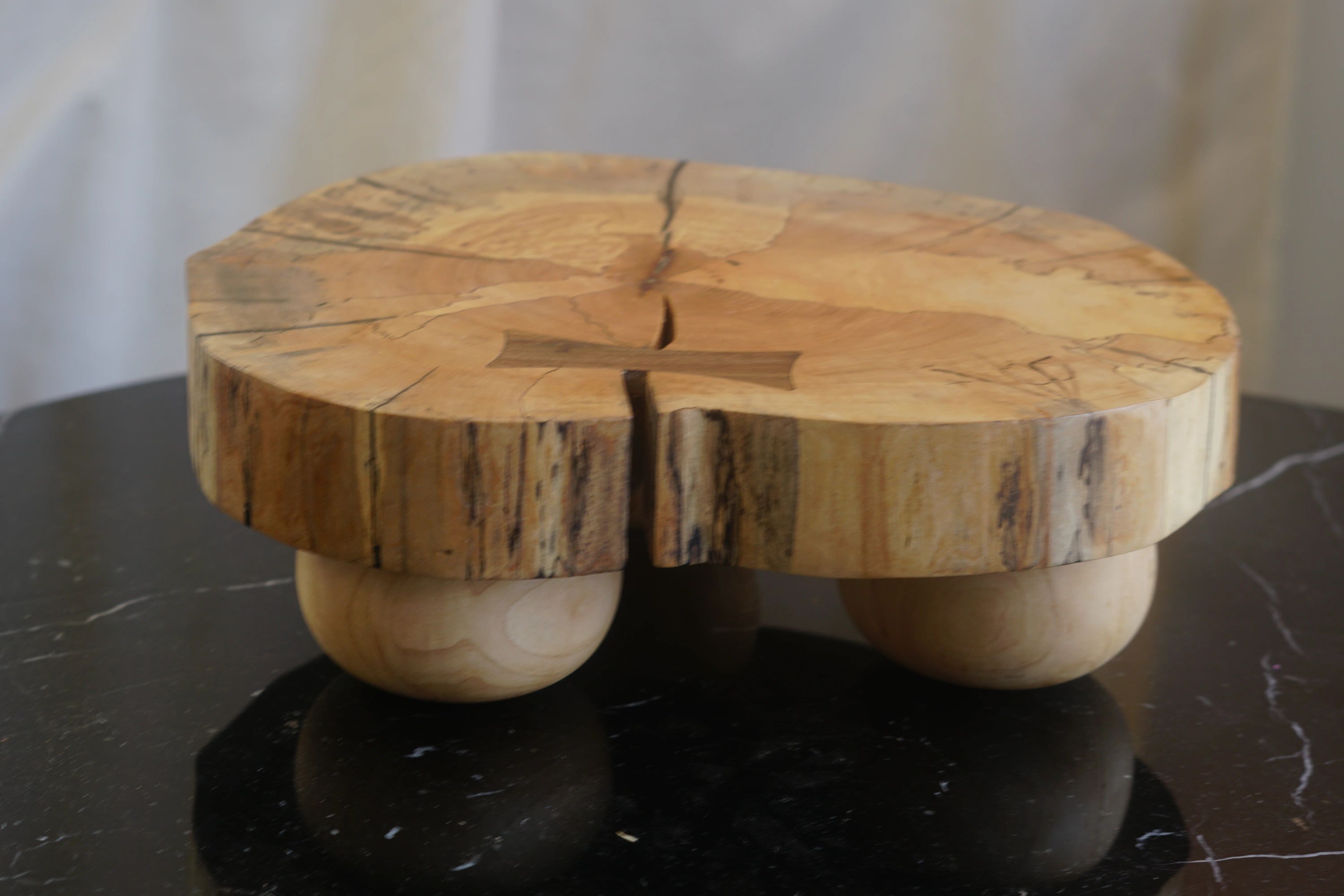 Spalted Maple Pedestal 5