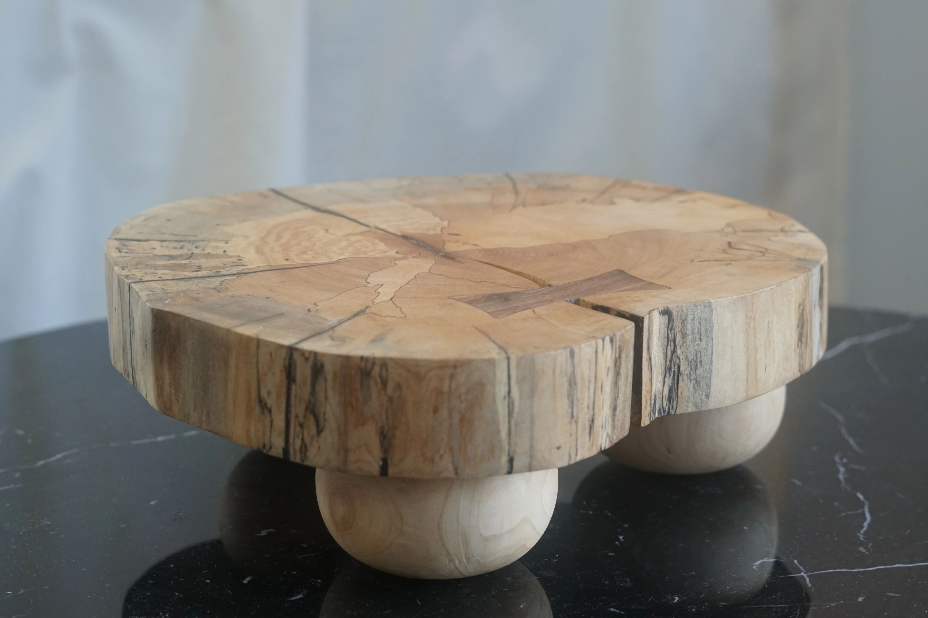 Spalted Maple Pedestal 7