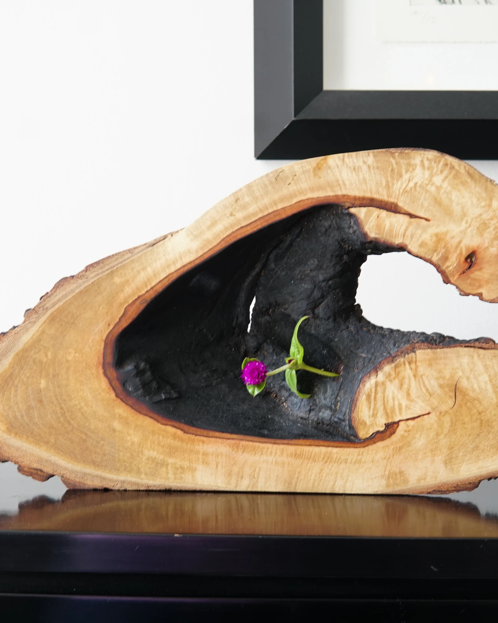 Half of Infinity Is Still Infinity Hickory Vase by Seven Cedars NY