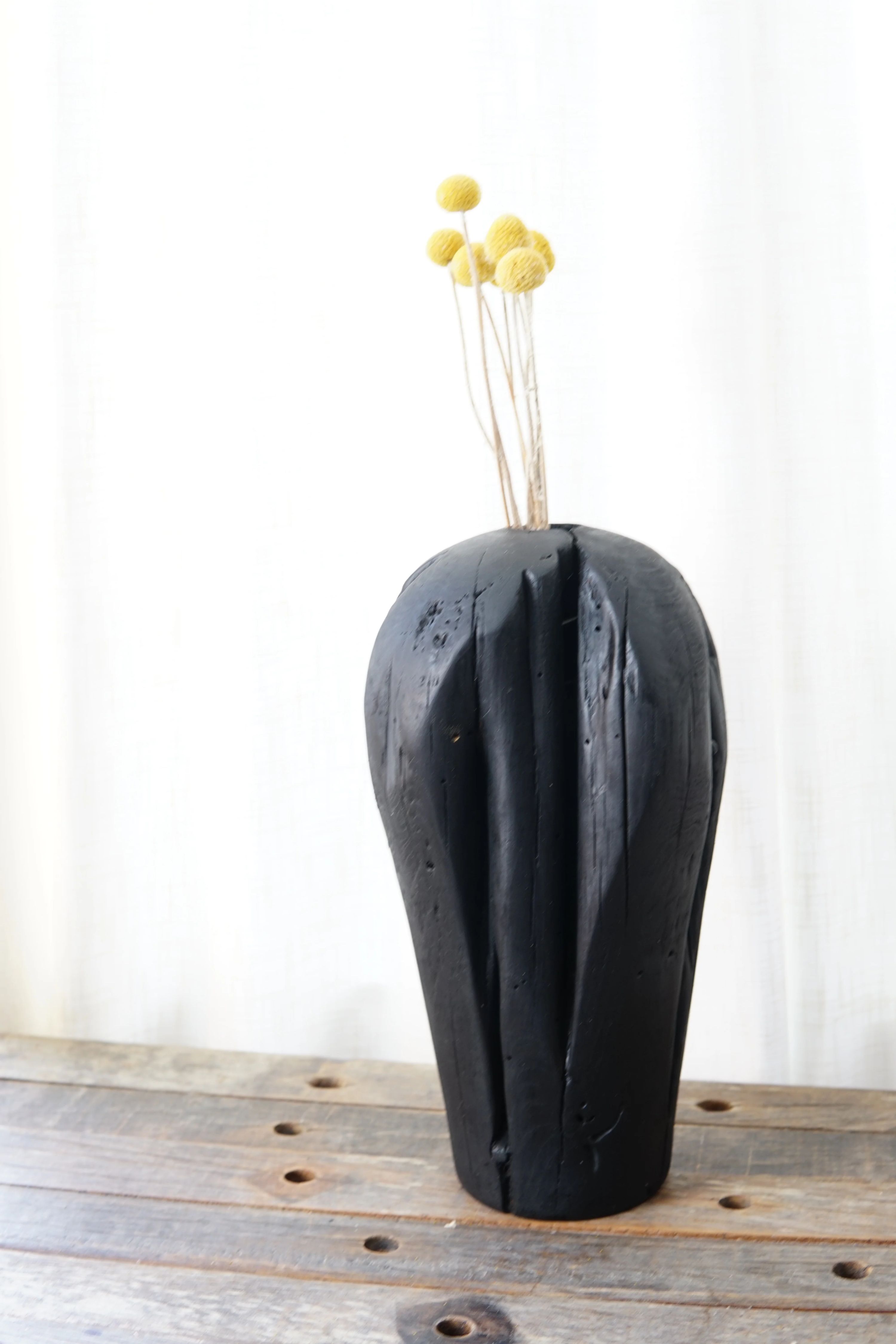 Yakisugi Cedar Vase 2