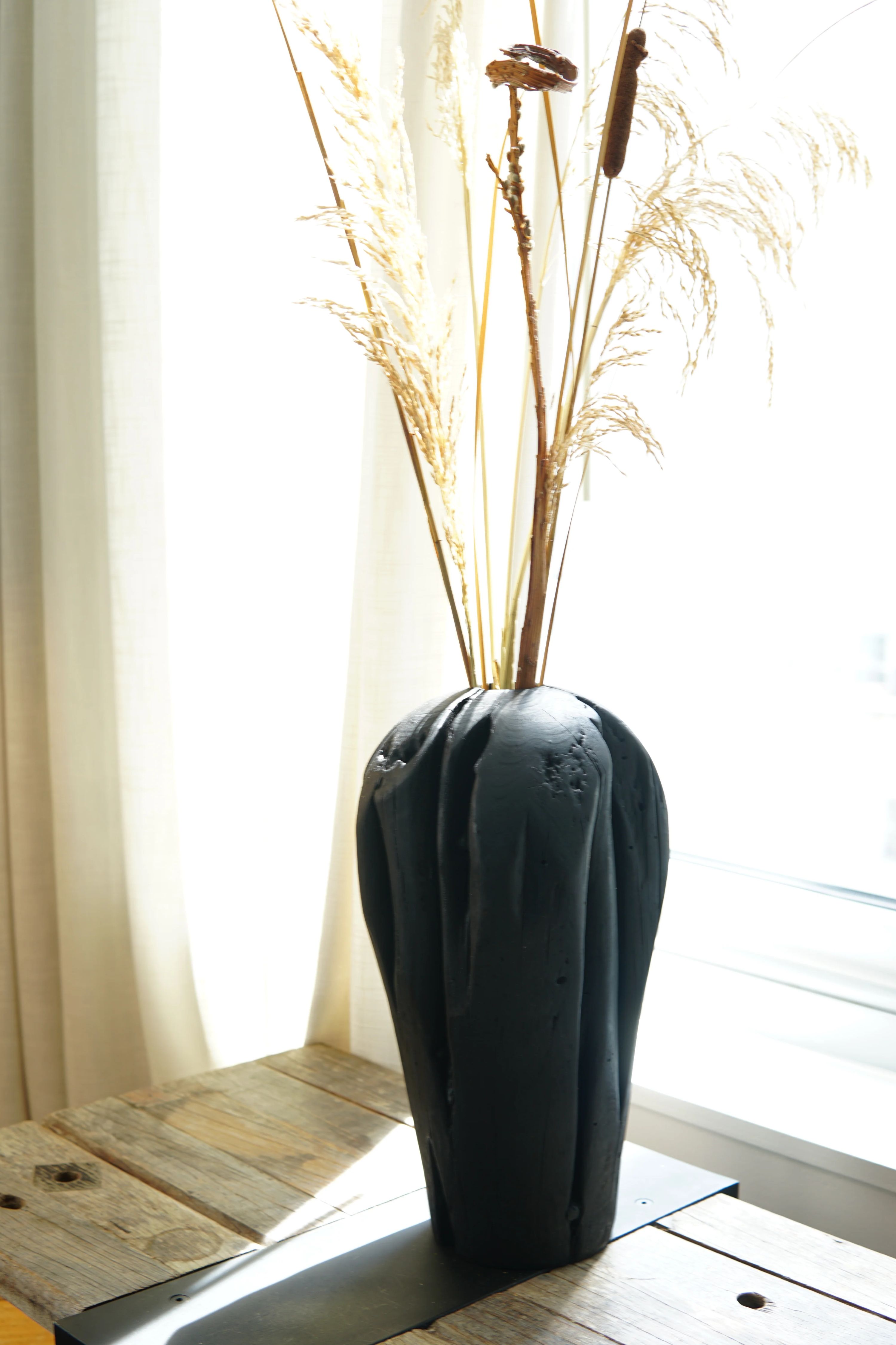 Yakisugi Cedar Vase 7