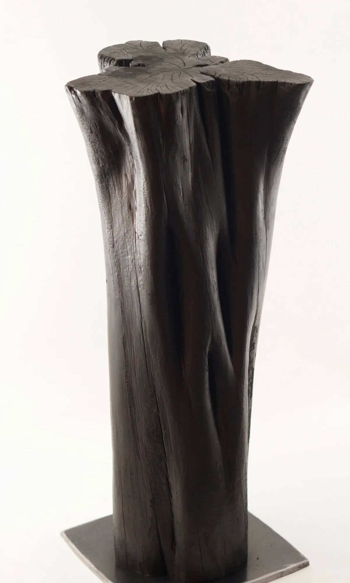 Rorschach Cedar Side Table by Seven Cedars NY