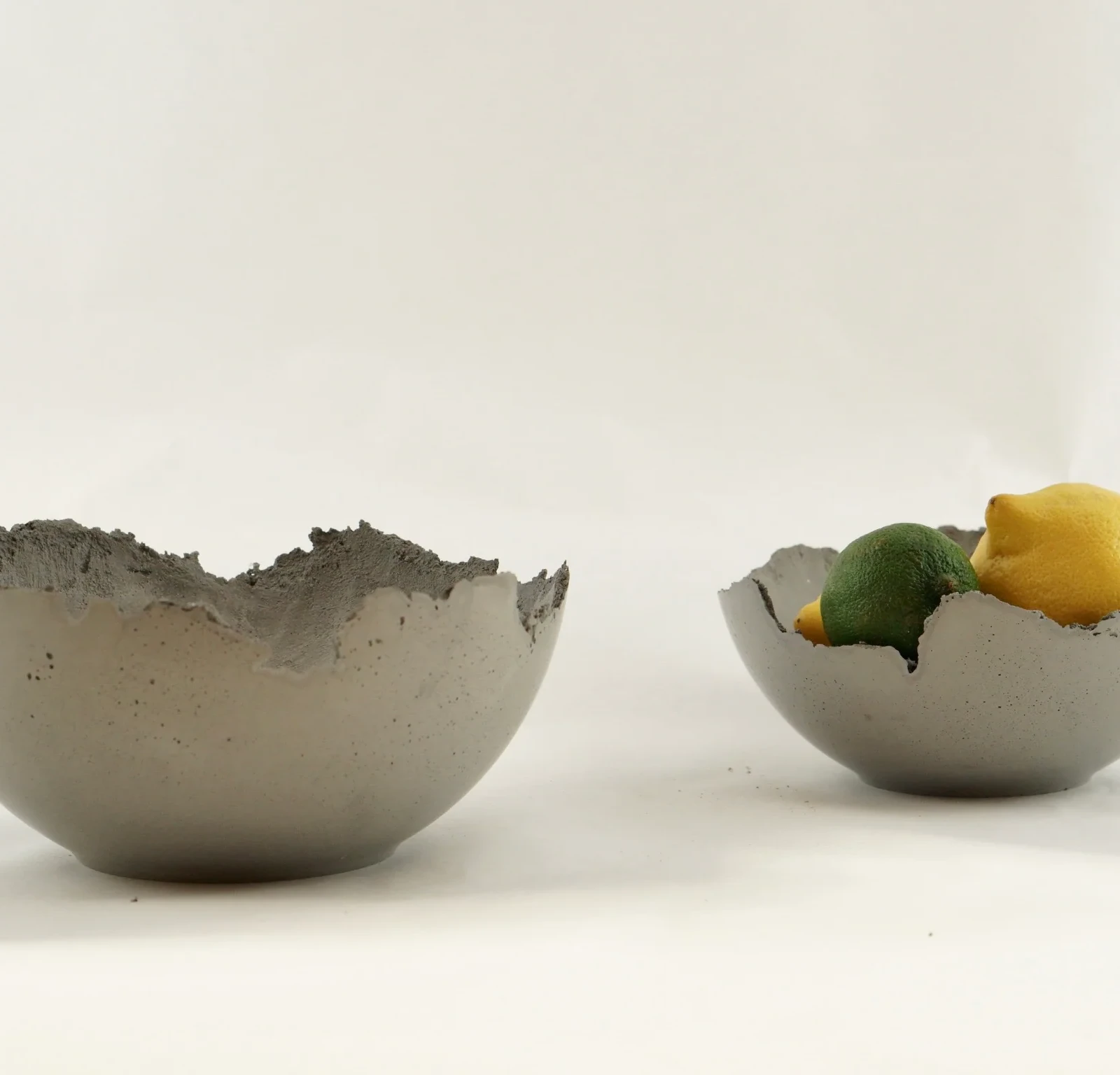 Concrete Infinity Edge Decorative Bowl by Seven Cedars NY