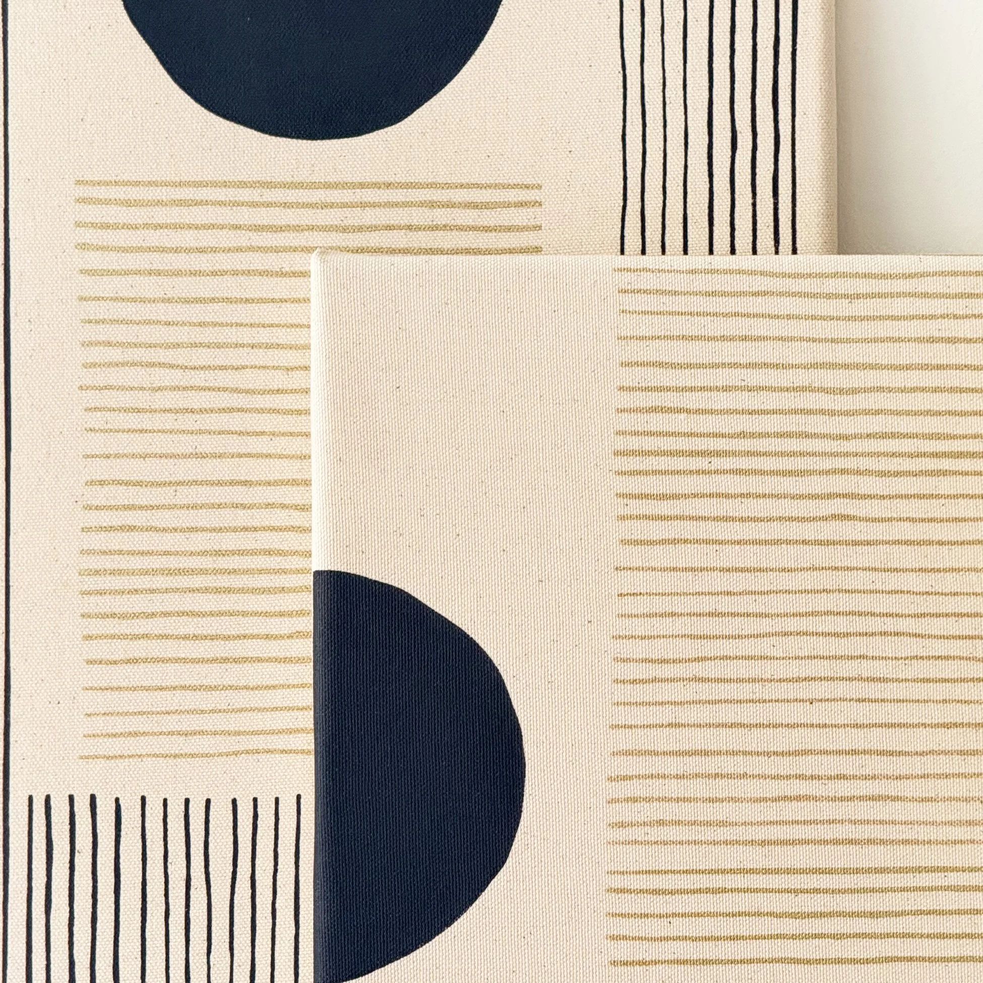 Wall Hanging/Diptych Series by olgajoan