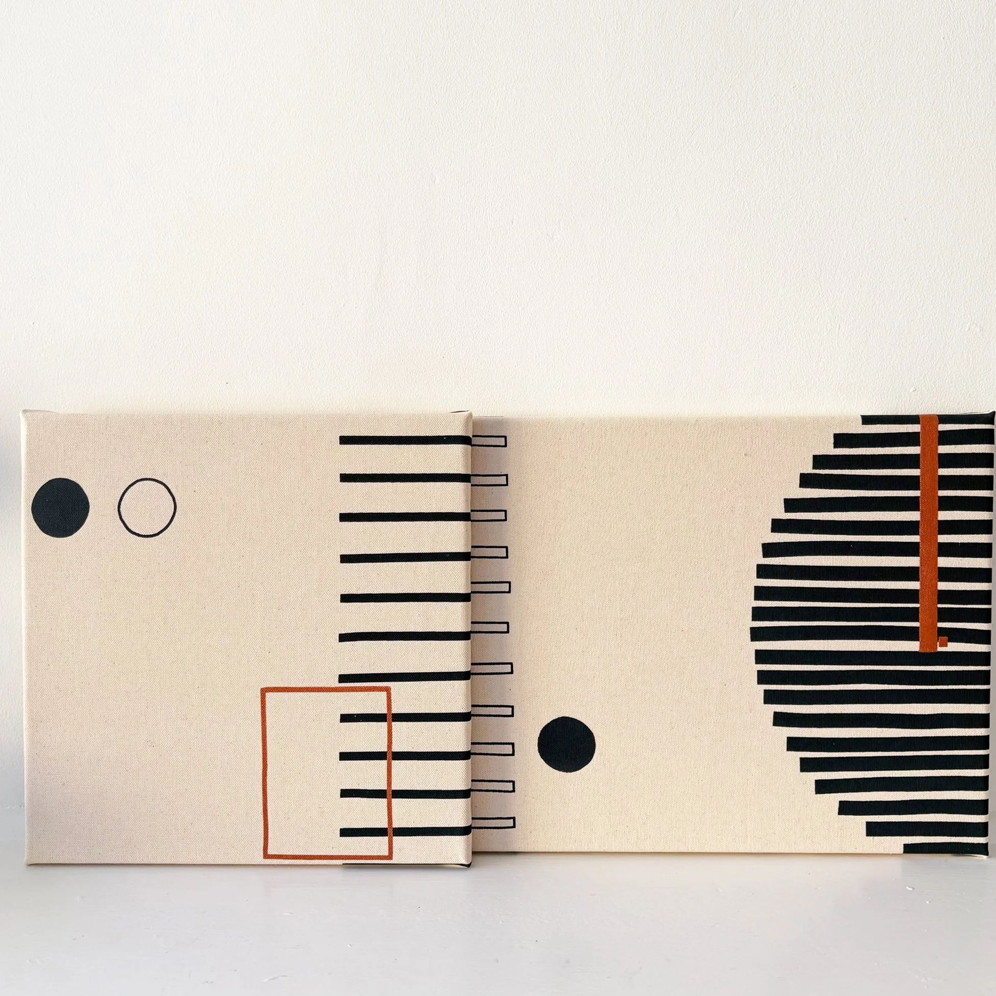Wall Hanging/Diptych Series 4