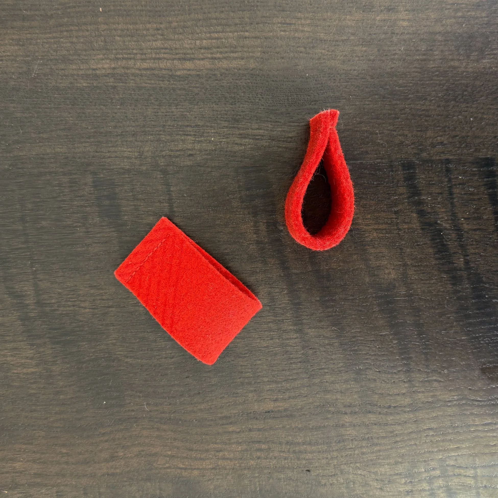 Napkin Rings/Mixed Prints Wool Felt 2